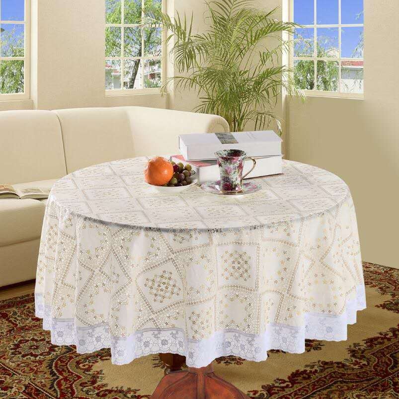 Lace round tablecloth thumbnail