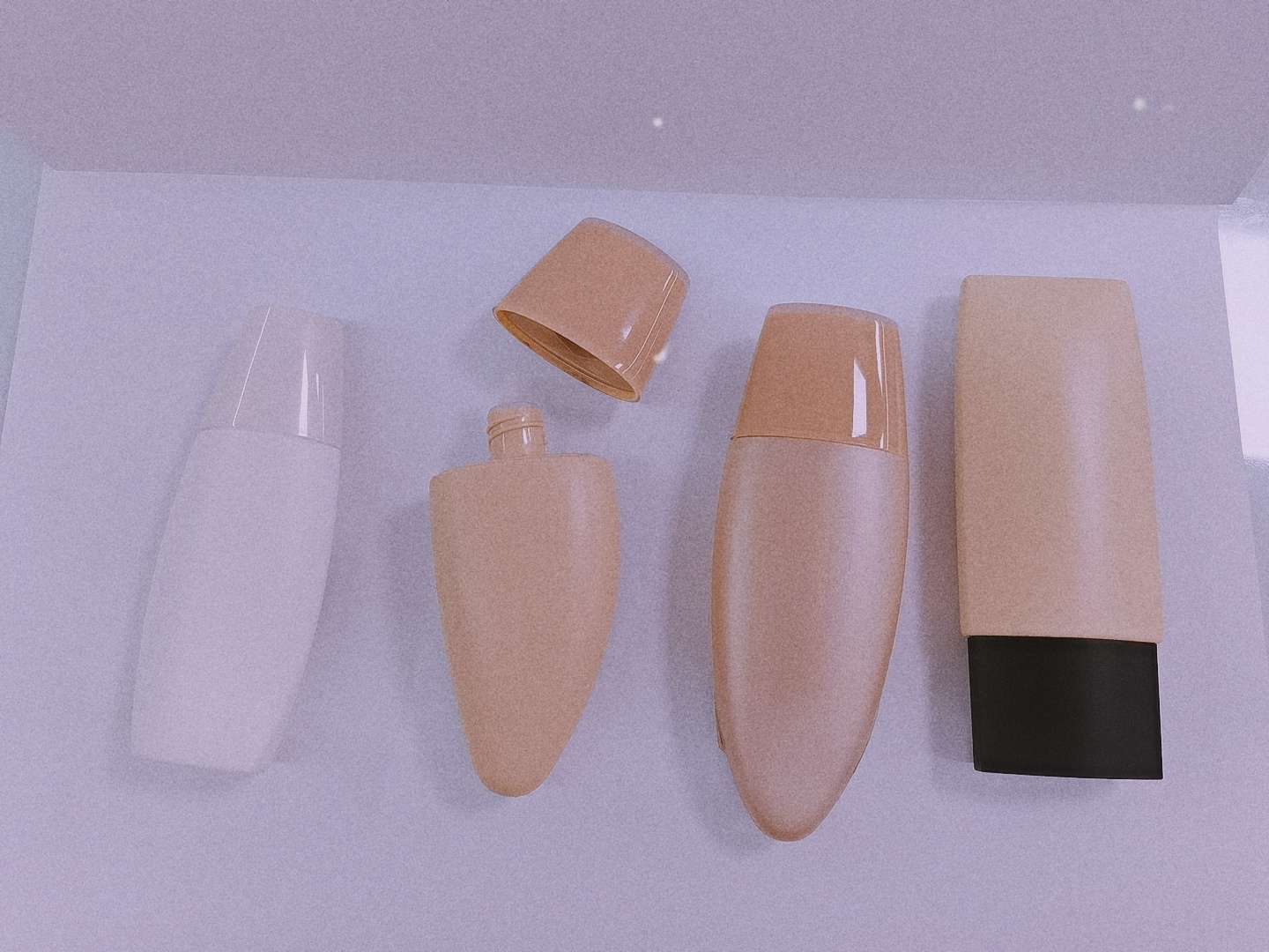 New Liquid Foundation Bb Cream Bottle, Custom Logo, Process Application Scenario