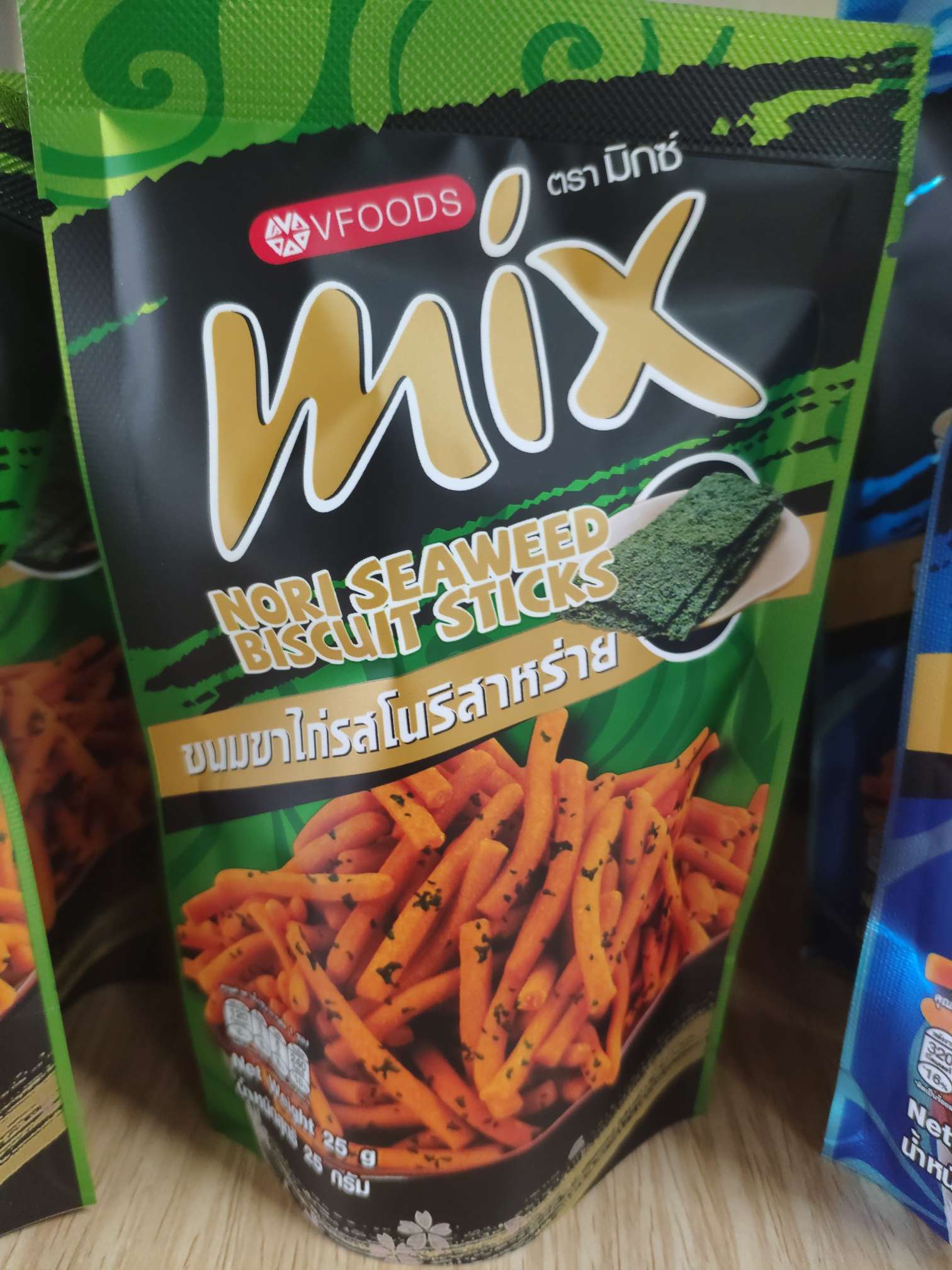 VFOODS MIX 海苔味脆脆条25g(油炸小食品)