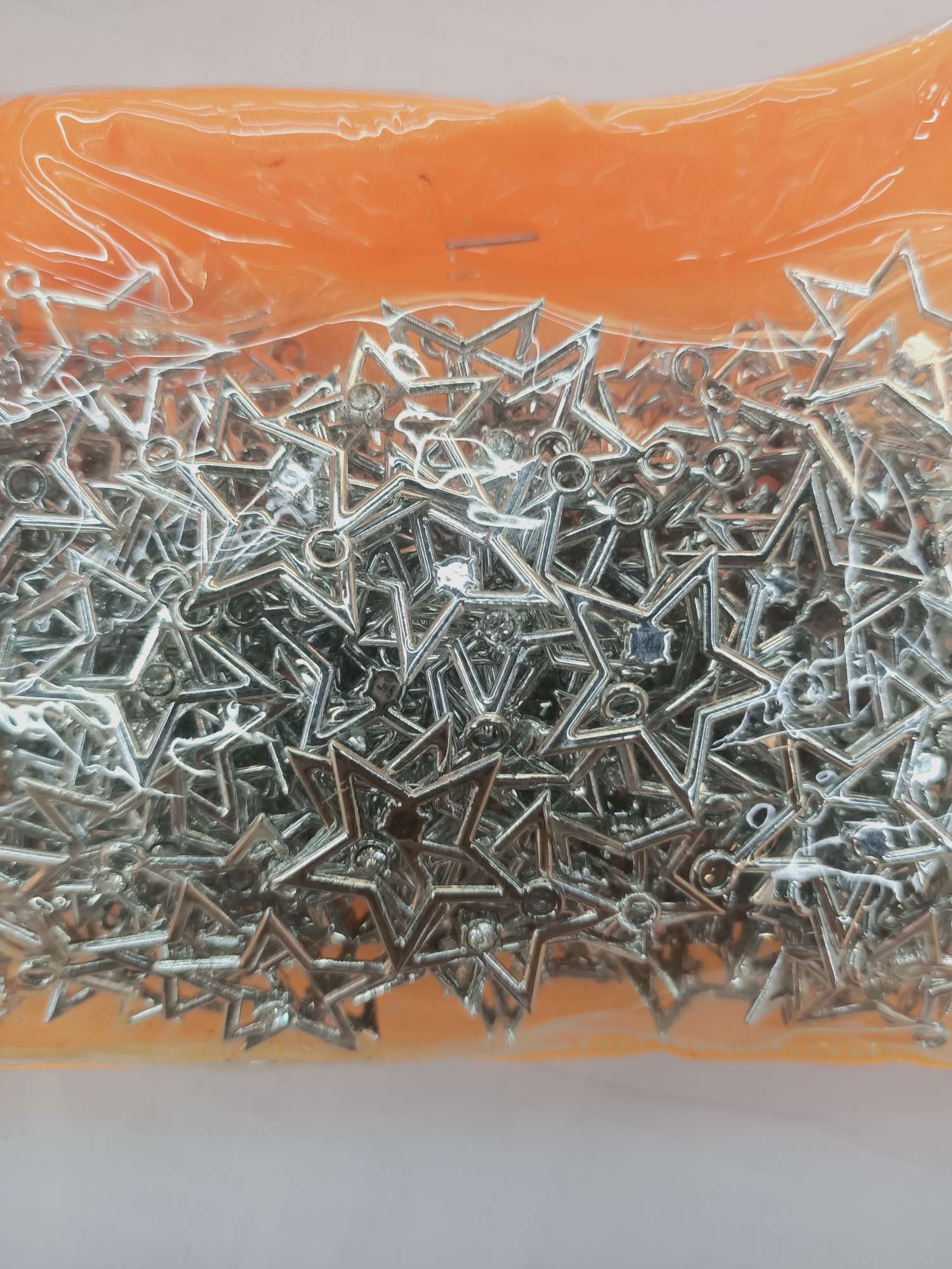 光面星星合金配件 志得饰品配件 DIY 网红爆款