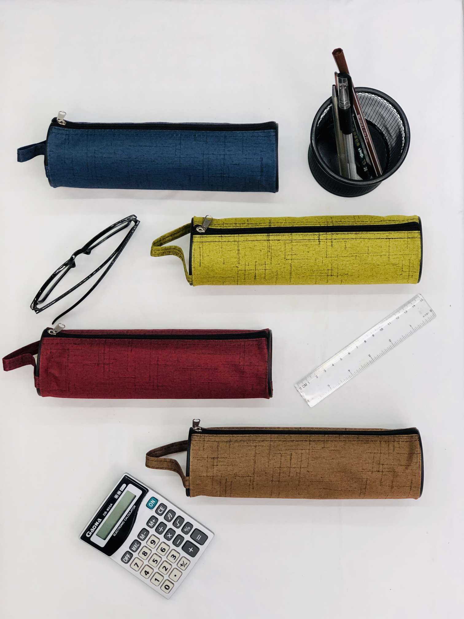 韩版笔袋创意笔袋多功能笔袋牛仔笔袋学生笔袋帆布笔袋圆筒笔袋网红笔袋大容量笔袋PⅤC笔袋尼龙笔袋牛津笔袋细节图