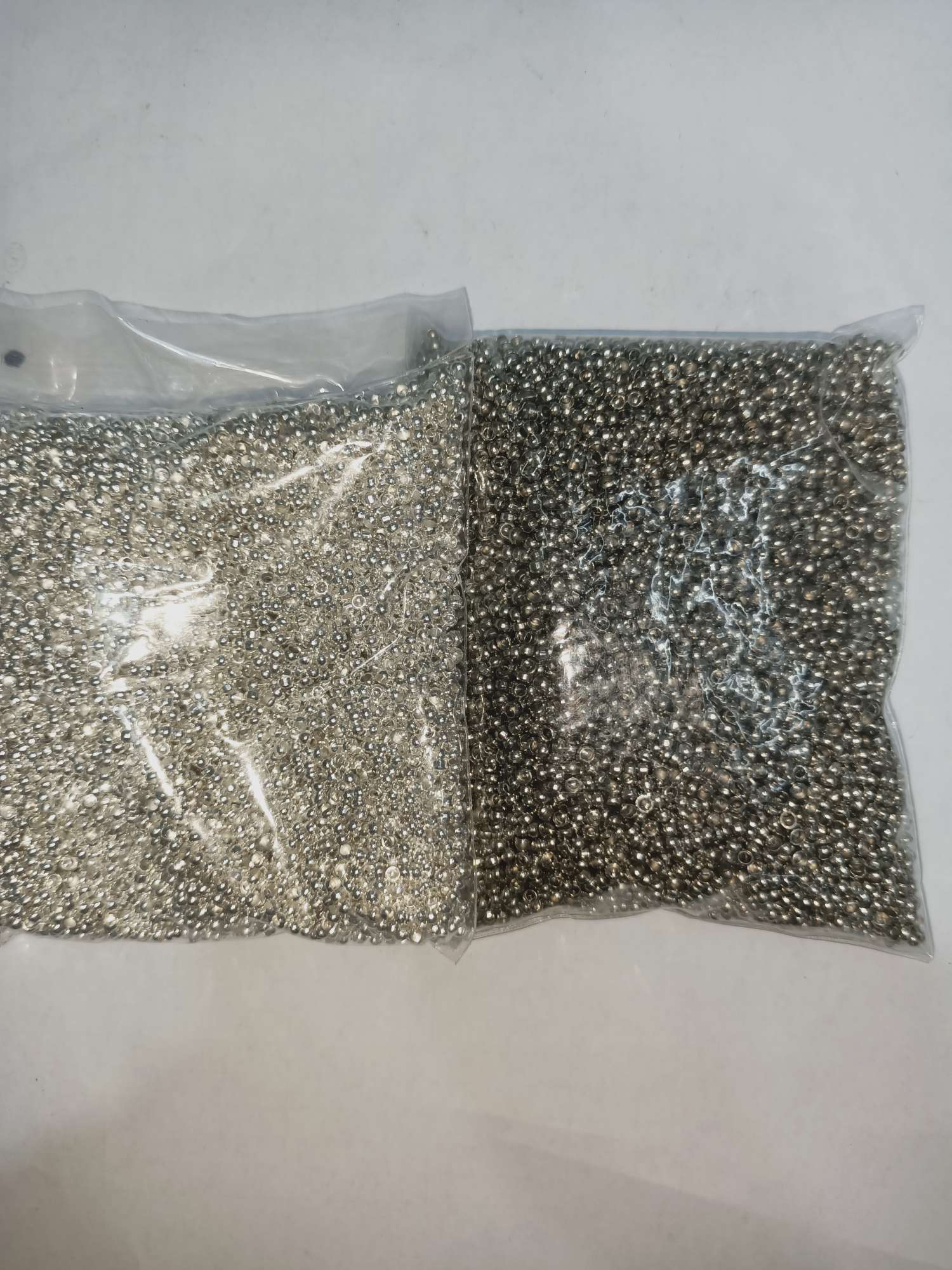 2.5毫米定位珠金属定位珠白色黑色金属定位珠饰品金属配件
