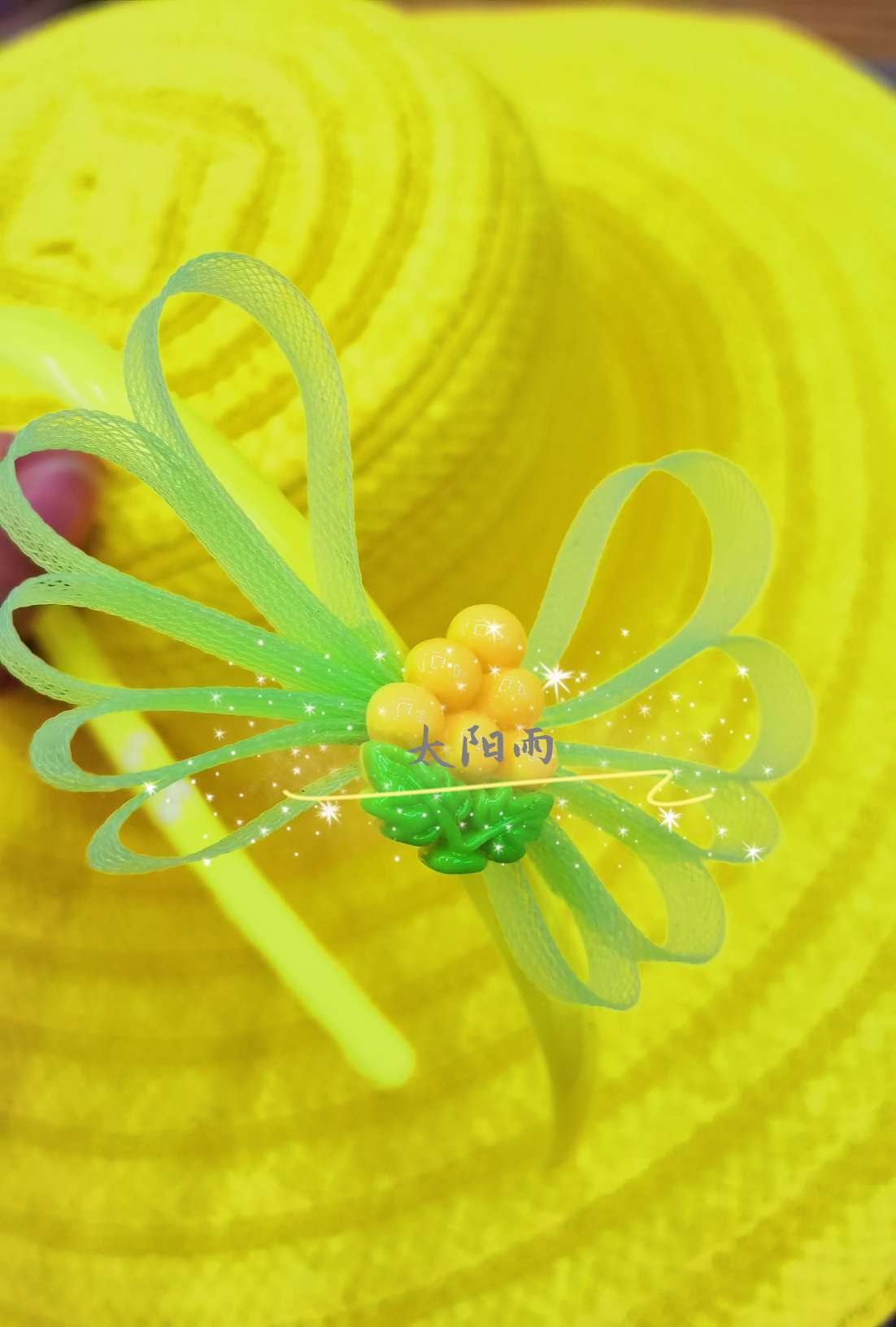 Direct sales from the manufacturer of headband hairpin accessories, flower elastic mesh, Sunrain jewelry accessories