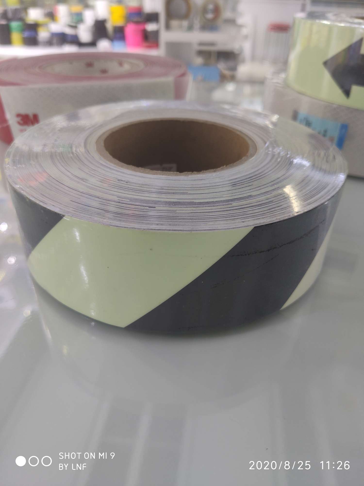 夜光膜 黑色斜纹