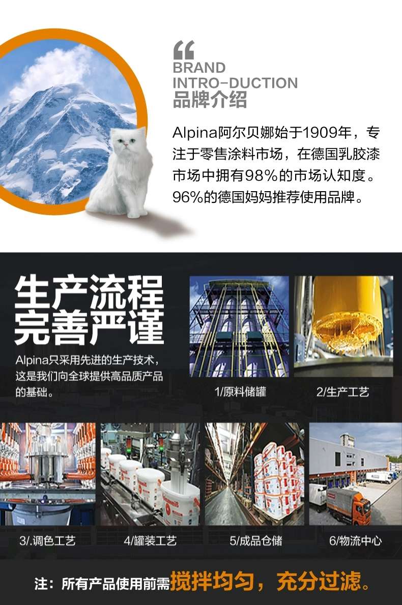 8月新品Alpina蓝钻墙面漆(柔光)详情图4