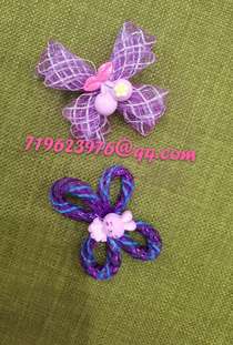 Headband hairpin accessories flower elastic yarn net manufacturers direct selling packaging materials