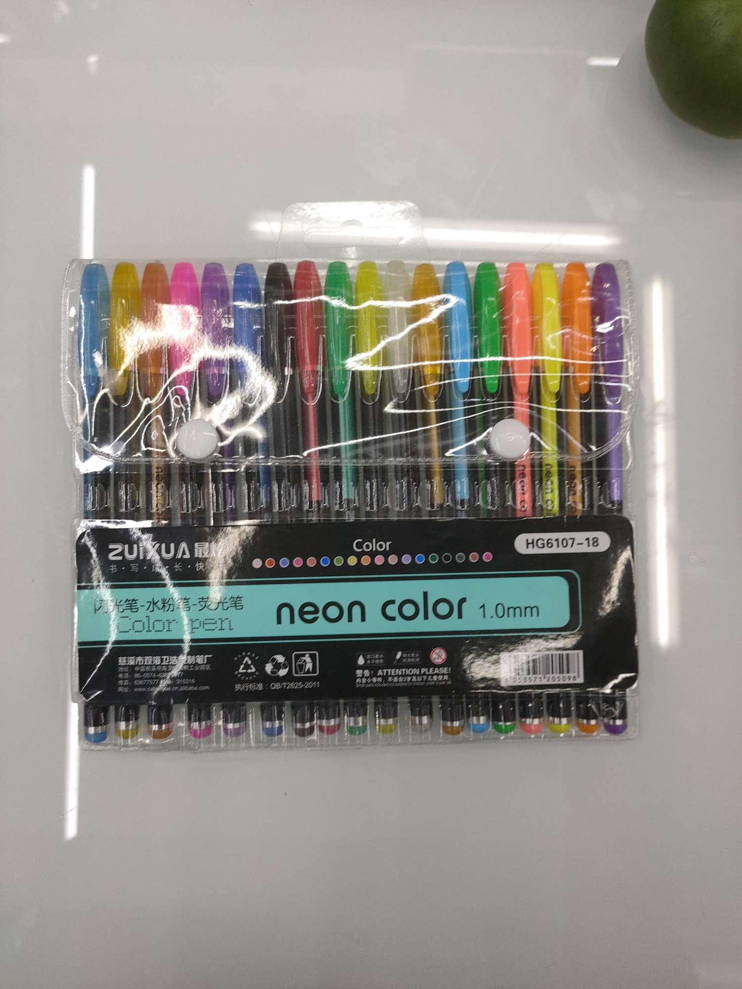 Most dazzling HG6107-18 18 color flash pen water chalk highlighter thumbnail