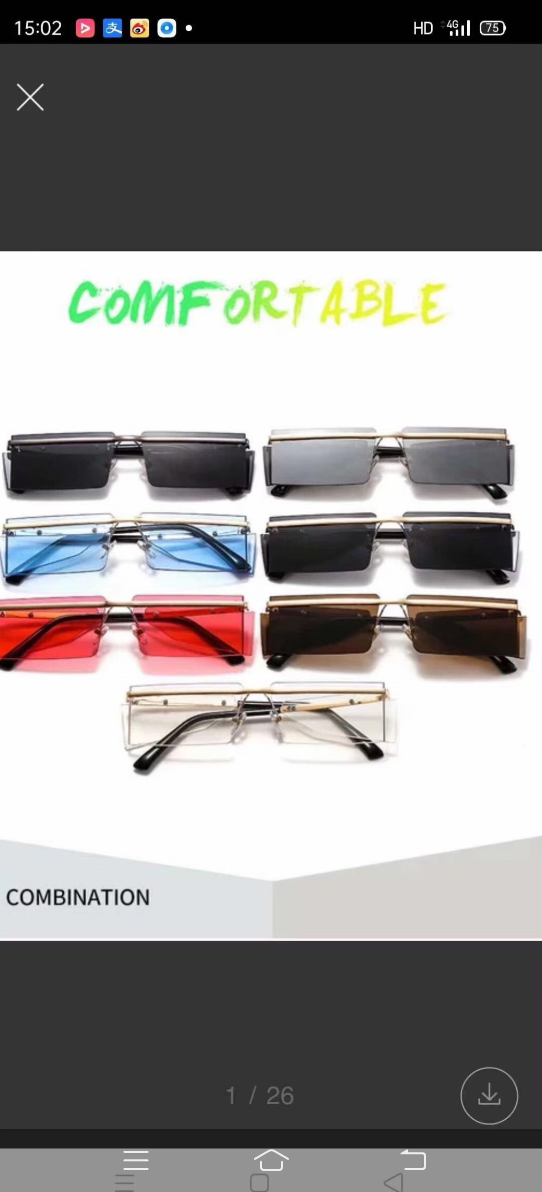 Cross-border new sunglasses 2020