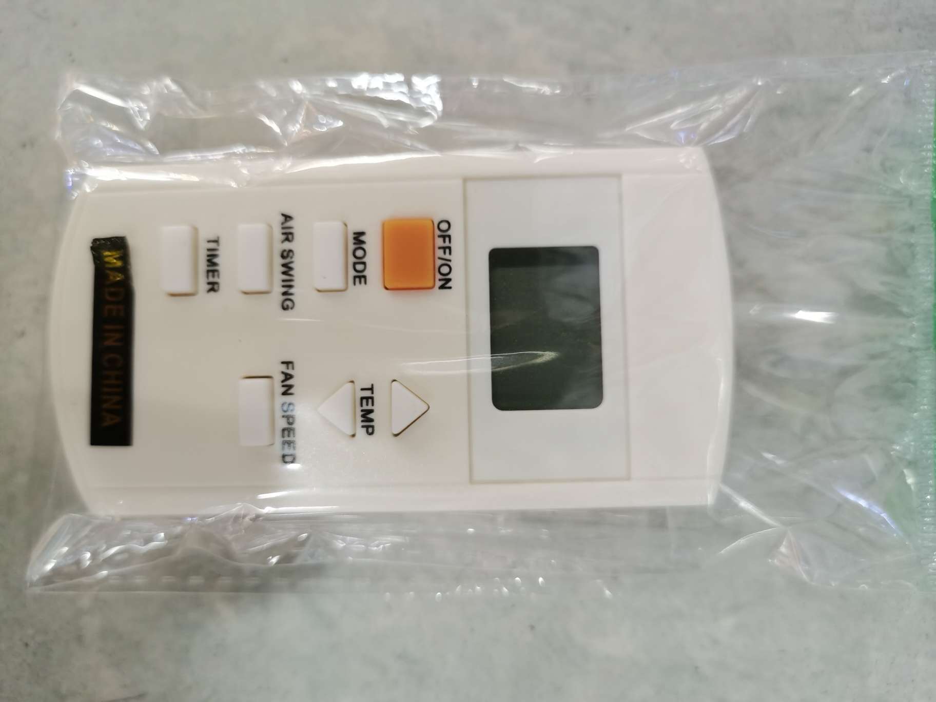 Air conditioning remote control