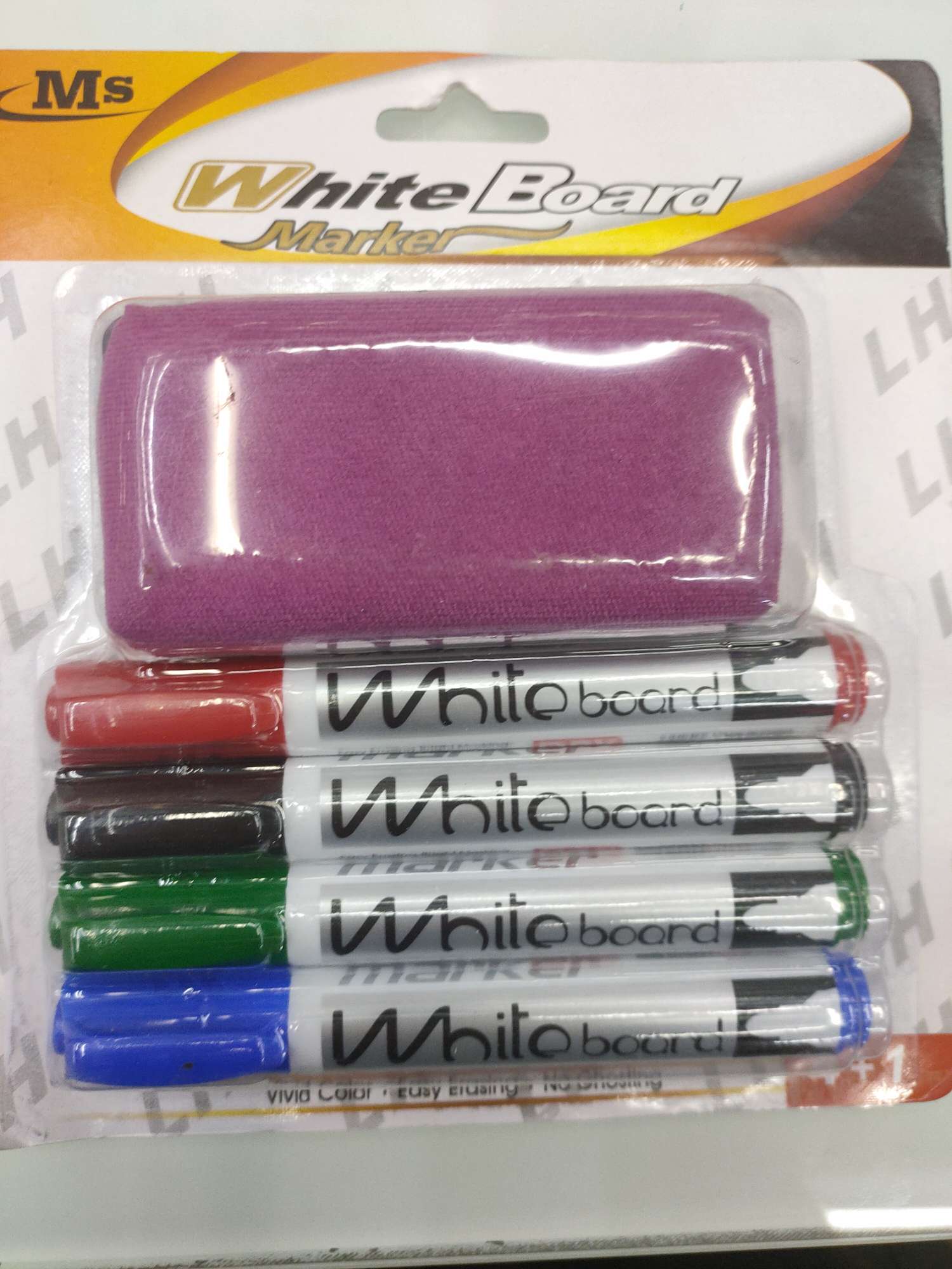 2121254记号笔办公商务通用材质环保安全无毒无异味4记号笔5