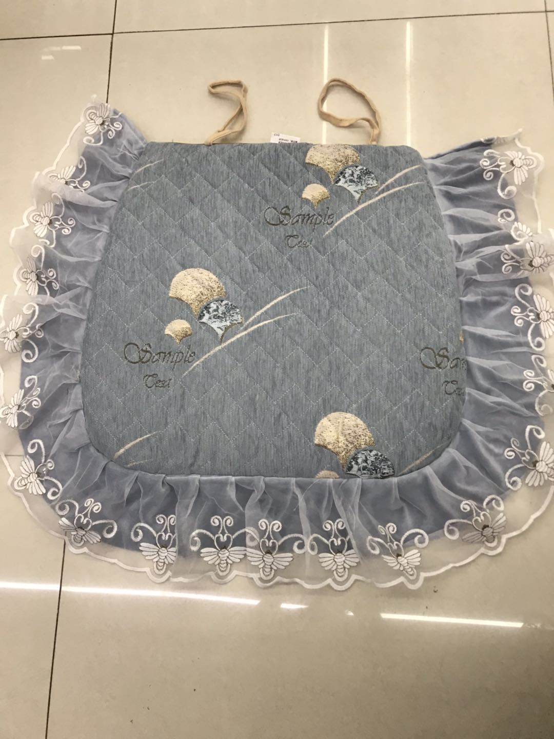 雪尼尔面料餐椅垫