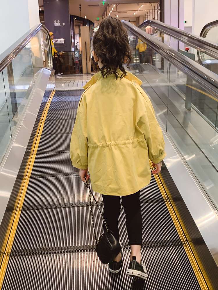 女童外套春秋2020年新款韩版时髦儿童秋装洋气网红风衣秋季潮童装