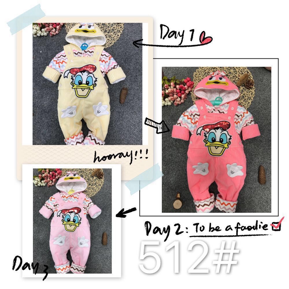 Duck print cotton suit thumbnail