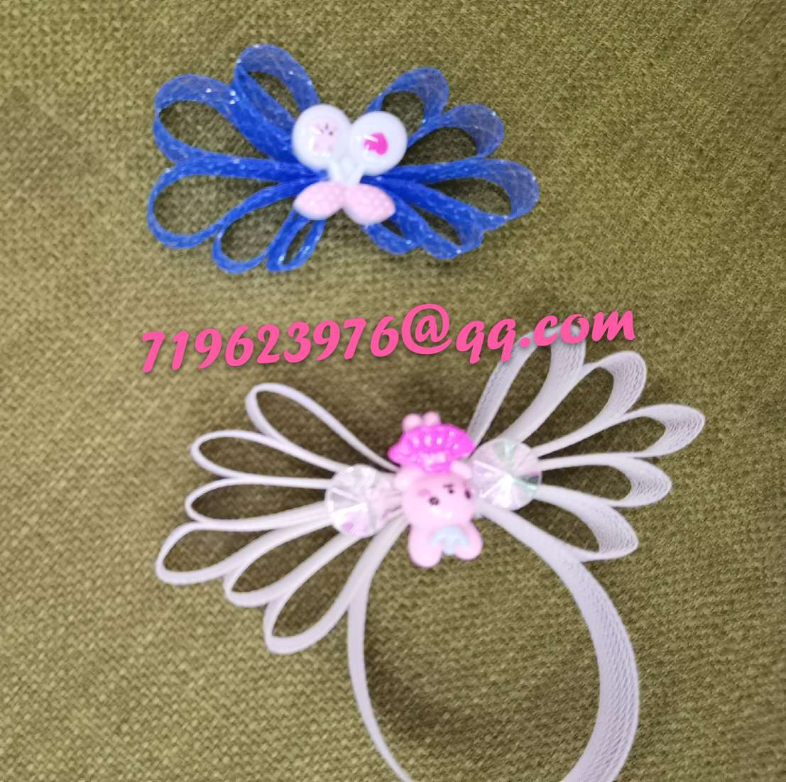Direct sales from the manufacturer of headband hairpin accessories, flower elastic mesh, Sunrain jewelry accessories details Picture