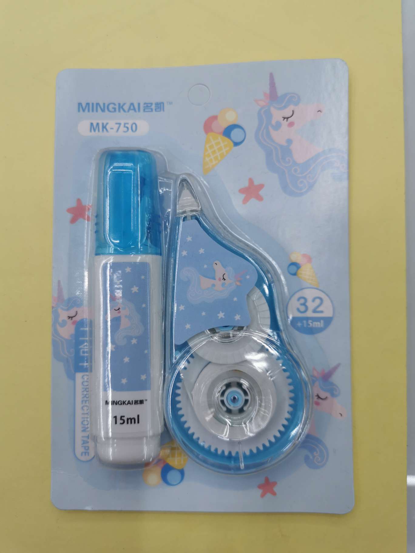 750 correction tape + correction fluid details Picture
