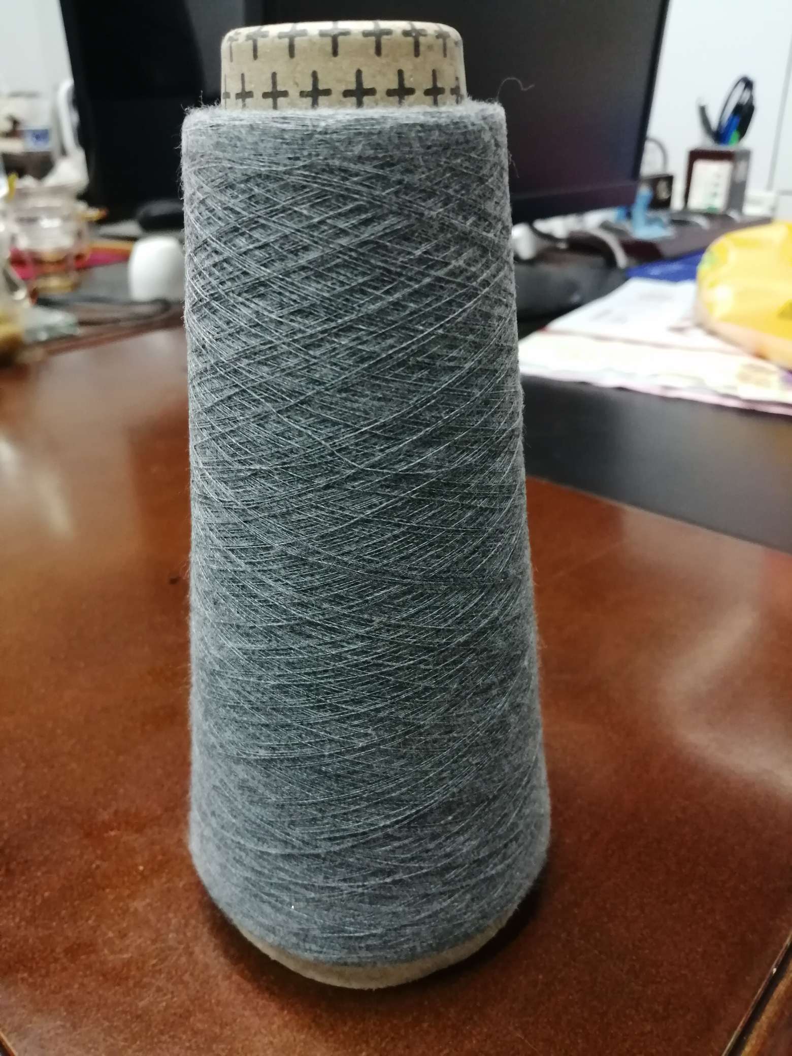 Cotton Yarn Baby Cotton Yarn Pure Cotton Wool All Cotton Hand Woven Grey