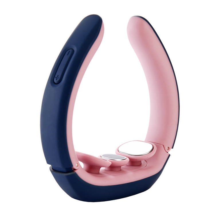 颈椎按摩仪白底实物图