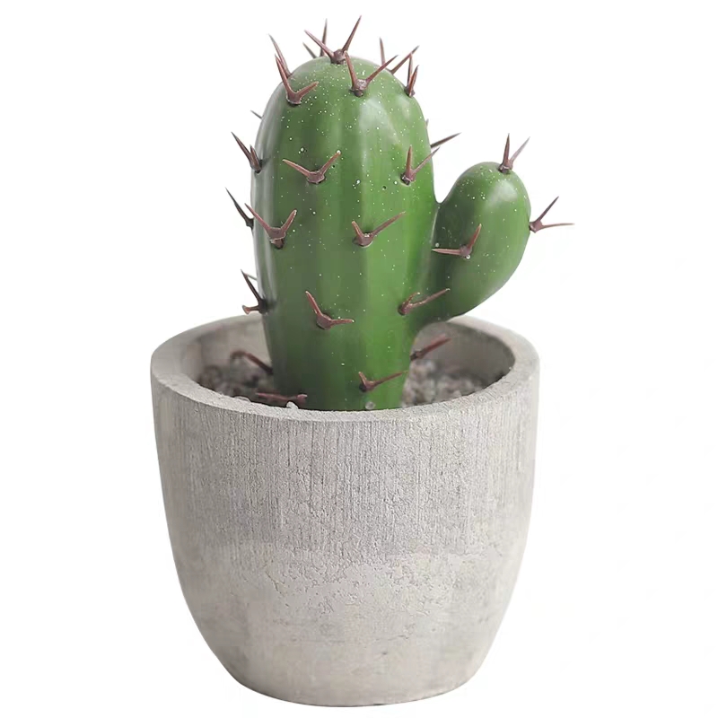 Hanlv Handicrafts Creative Mini Simulated cactus Plant potted Bonsai Specification image