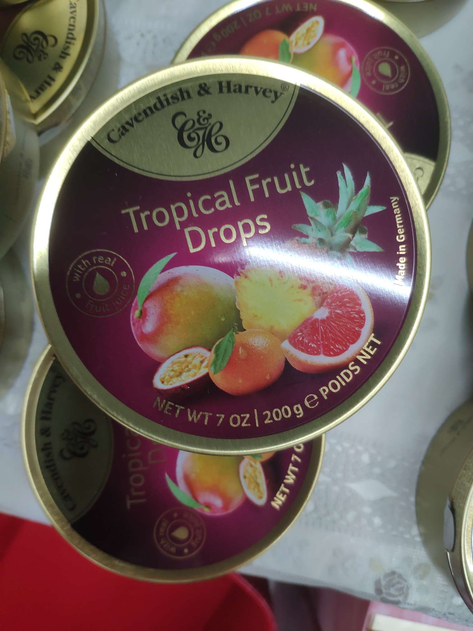 Jia Yun Tropical Mixed Fruit Flavored Candy (Hard Candy)