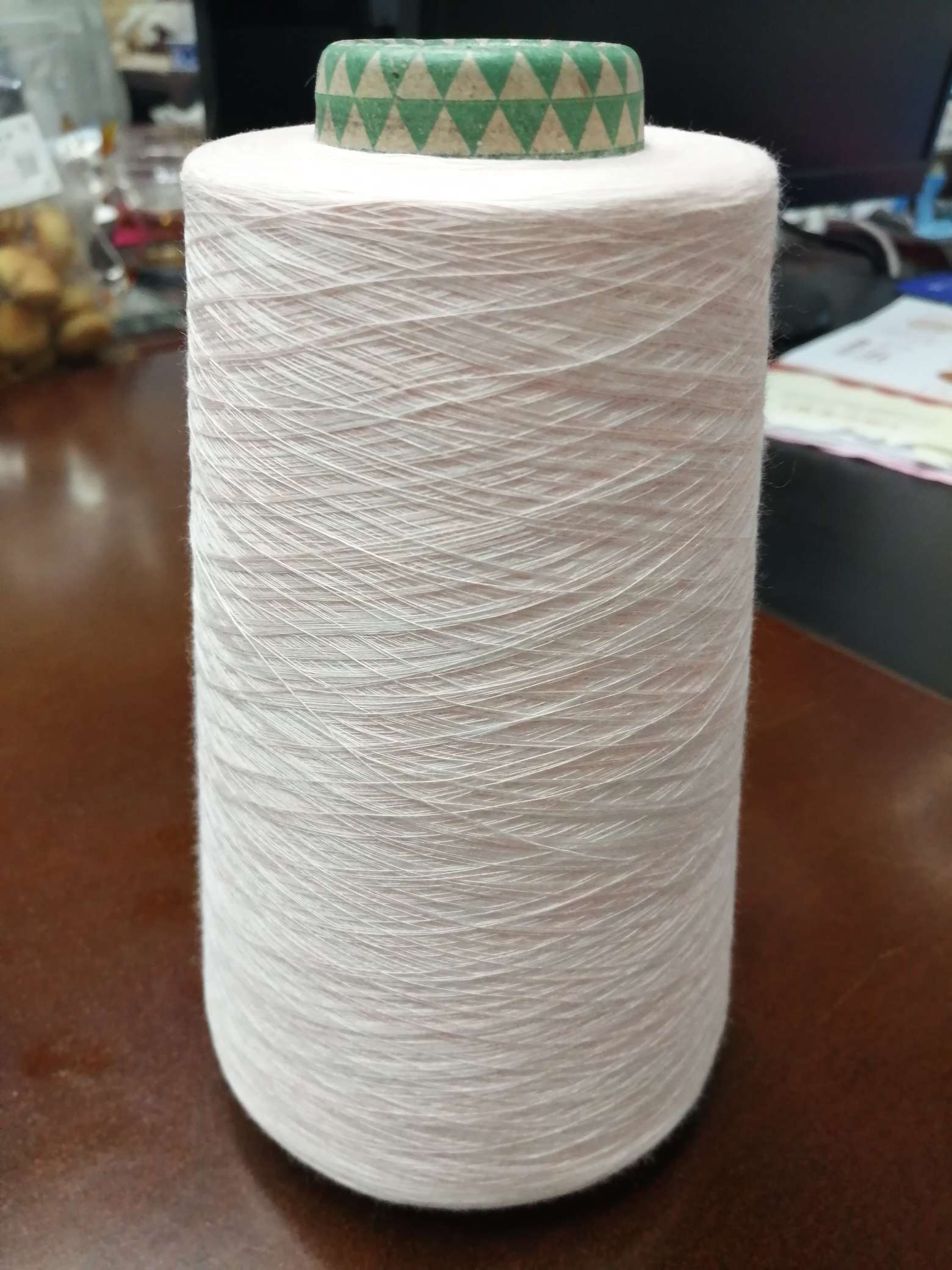 Cotton thread, cotton yarn, baby thread, pure cotton wool thread, all-cotton hand-woven, jade color