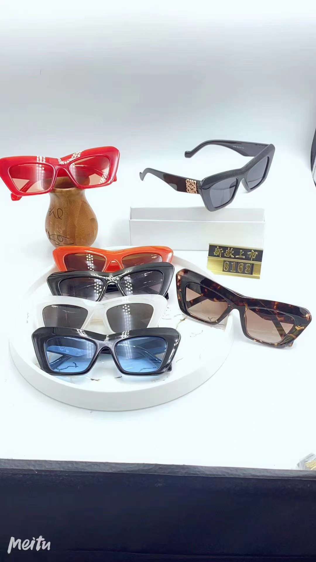 2020 Fashion rimless sunglasses