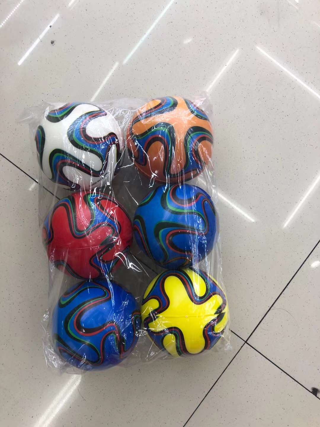 10 "printed sole ball