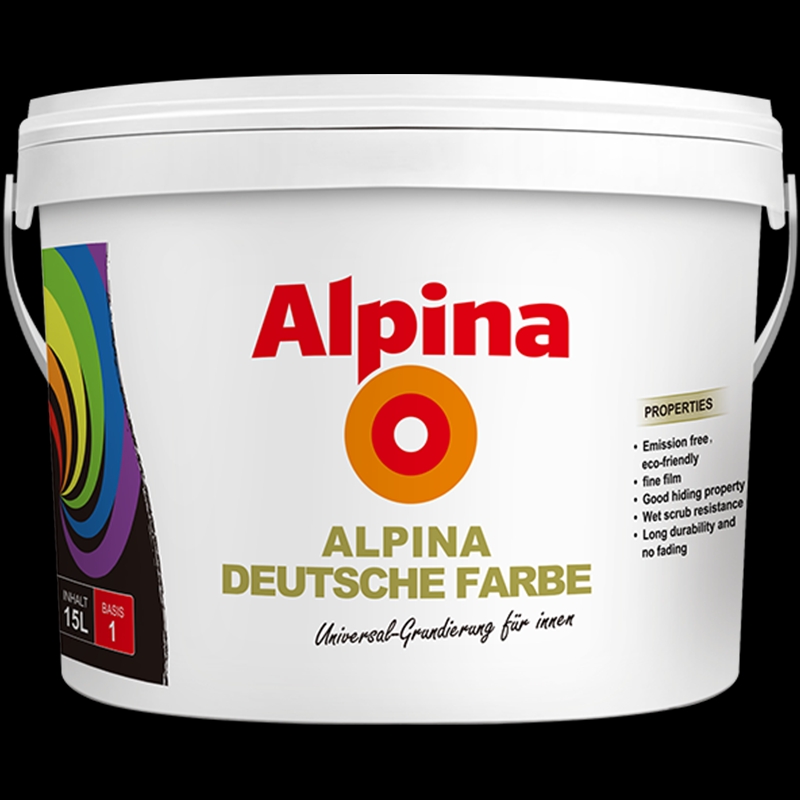 德国阿尔贝娜（Alpina）内墙乳胶漆 室内涂料德彩墙面漆15L详情图9