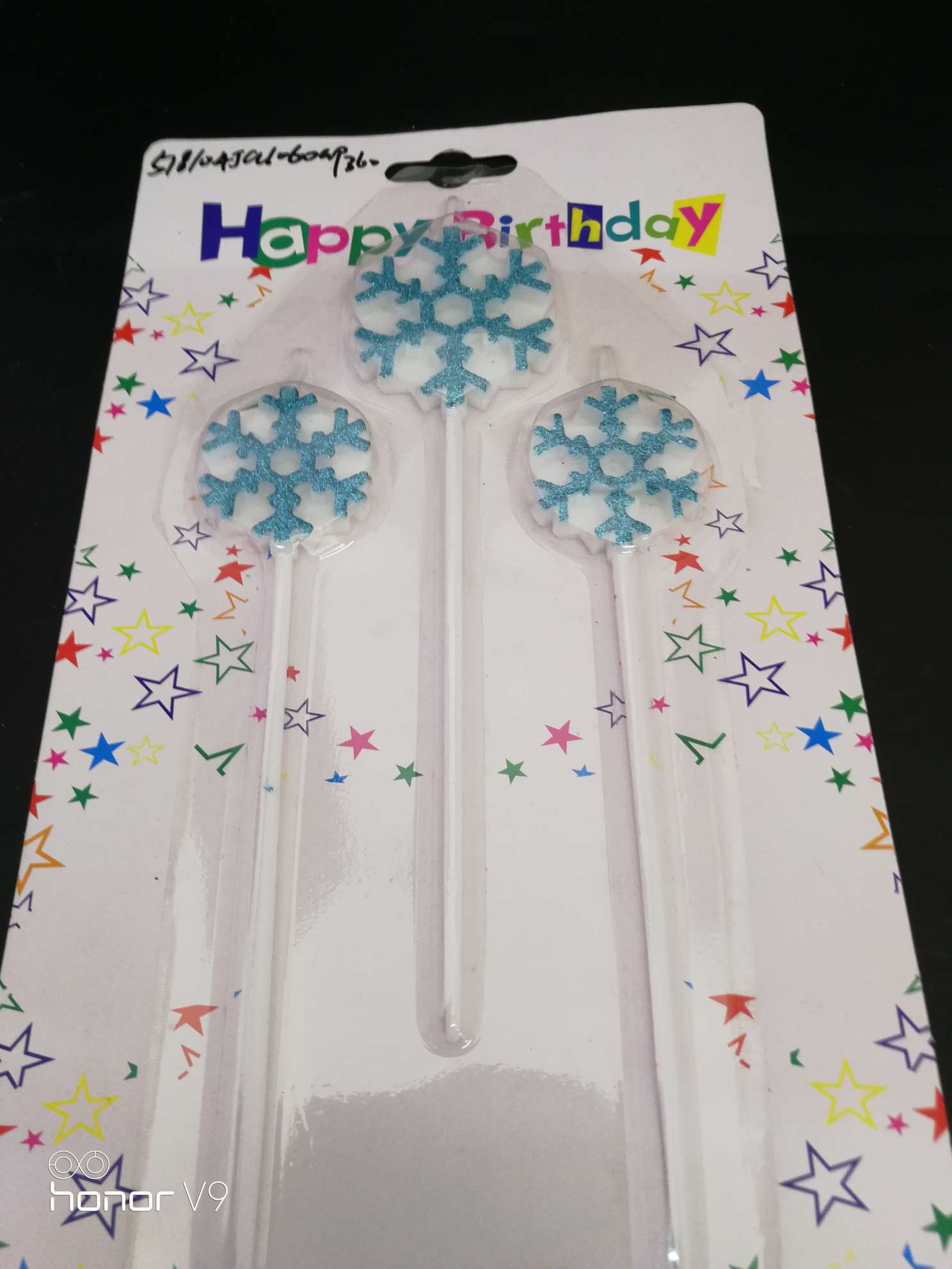 雪雪花款蜡烛产品图