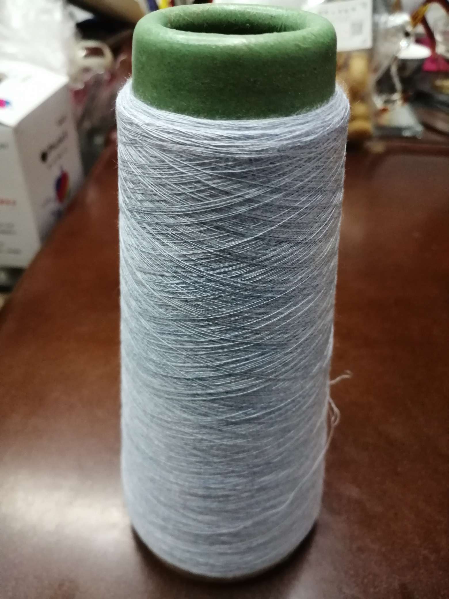 Hilo de algodón hilo de algodón hilo de bebé hilo de algodón 100% algodón tejido a mano azul