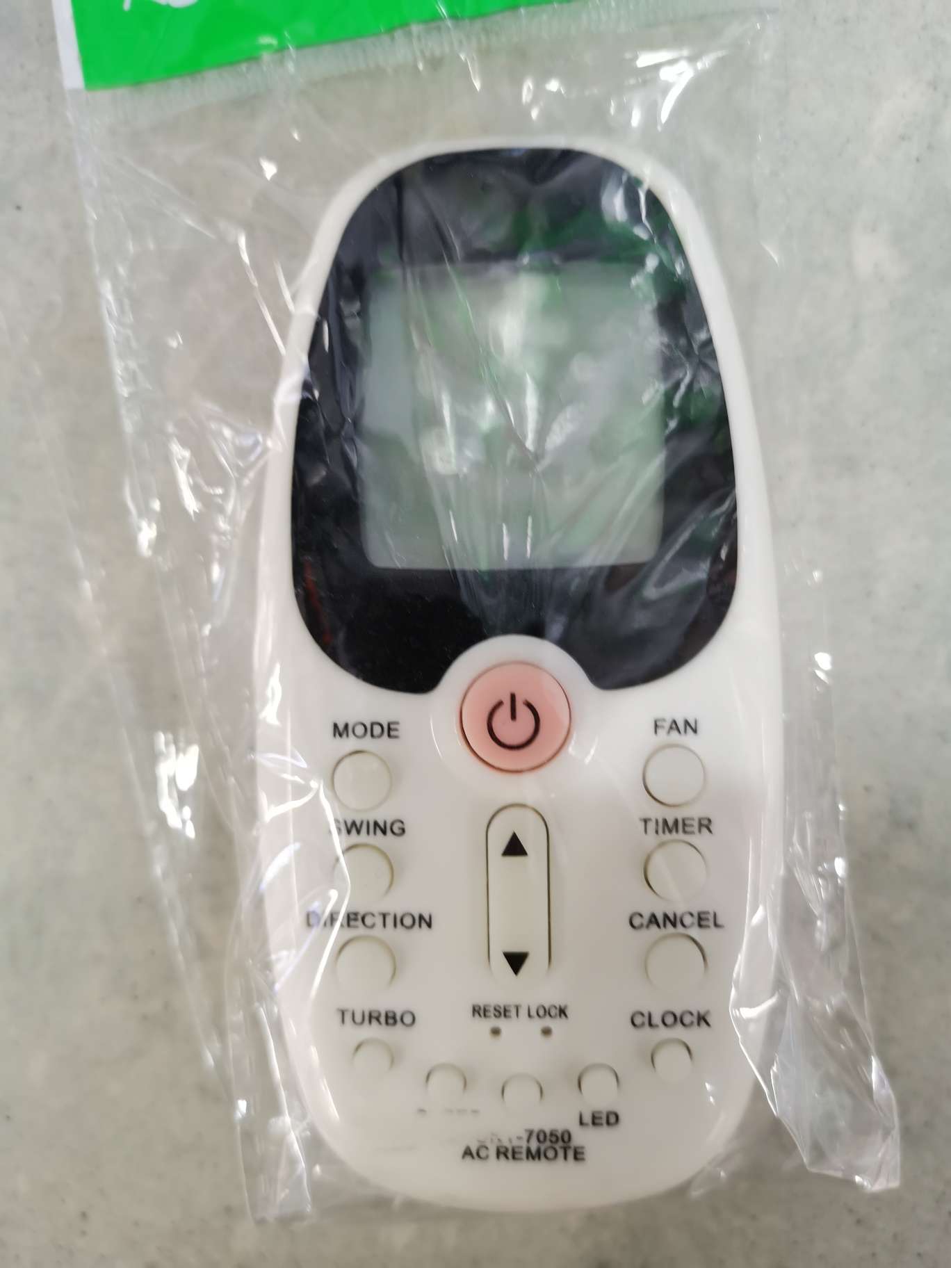 Remote control for air conditioners
