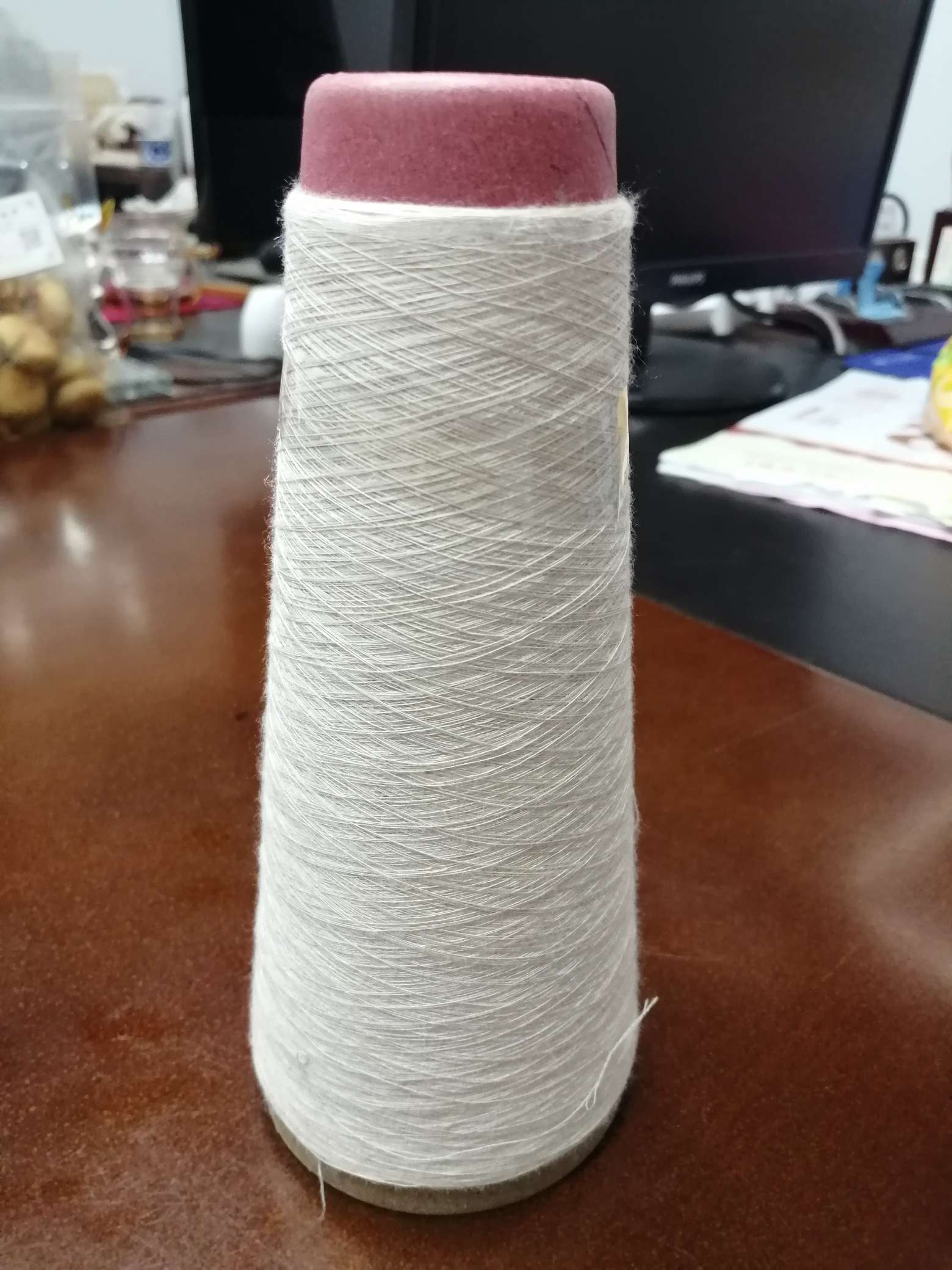 Cotton Thread Cotton Yarn Baby Thread Pure Cotton Wool All Cotton Hand-Woven Camel