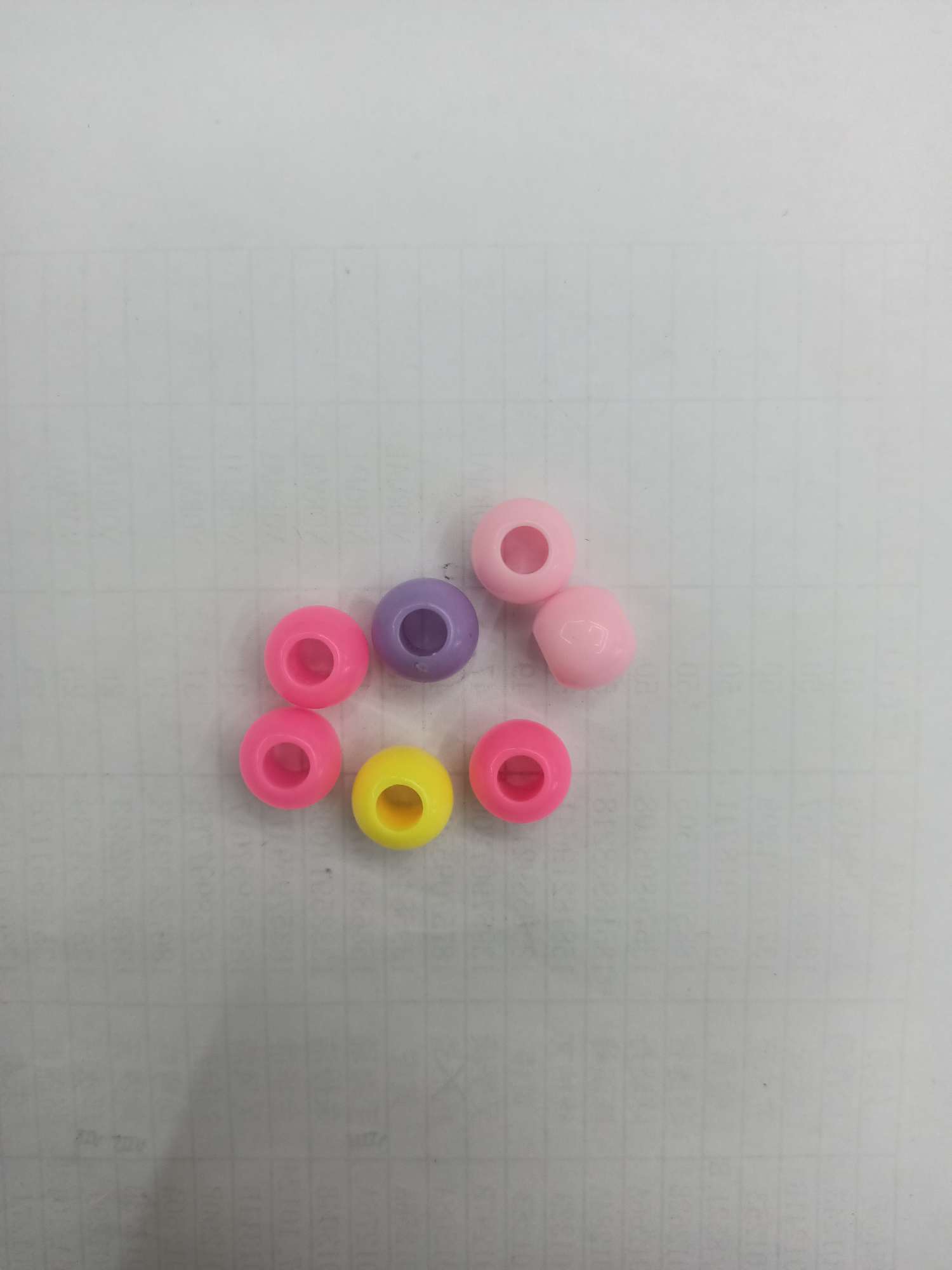 Acrylic beads with 12mm large hole thumbnail