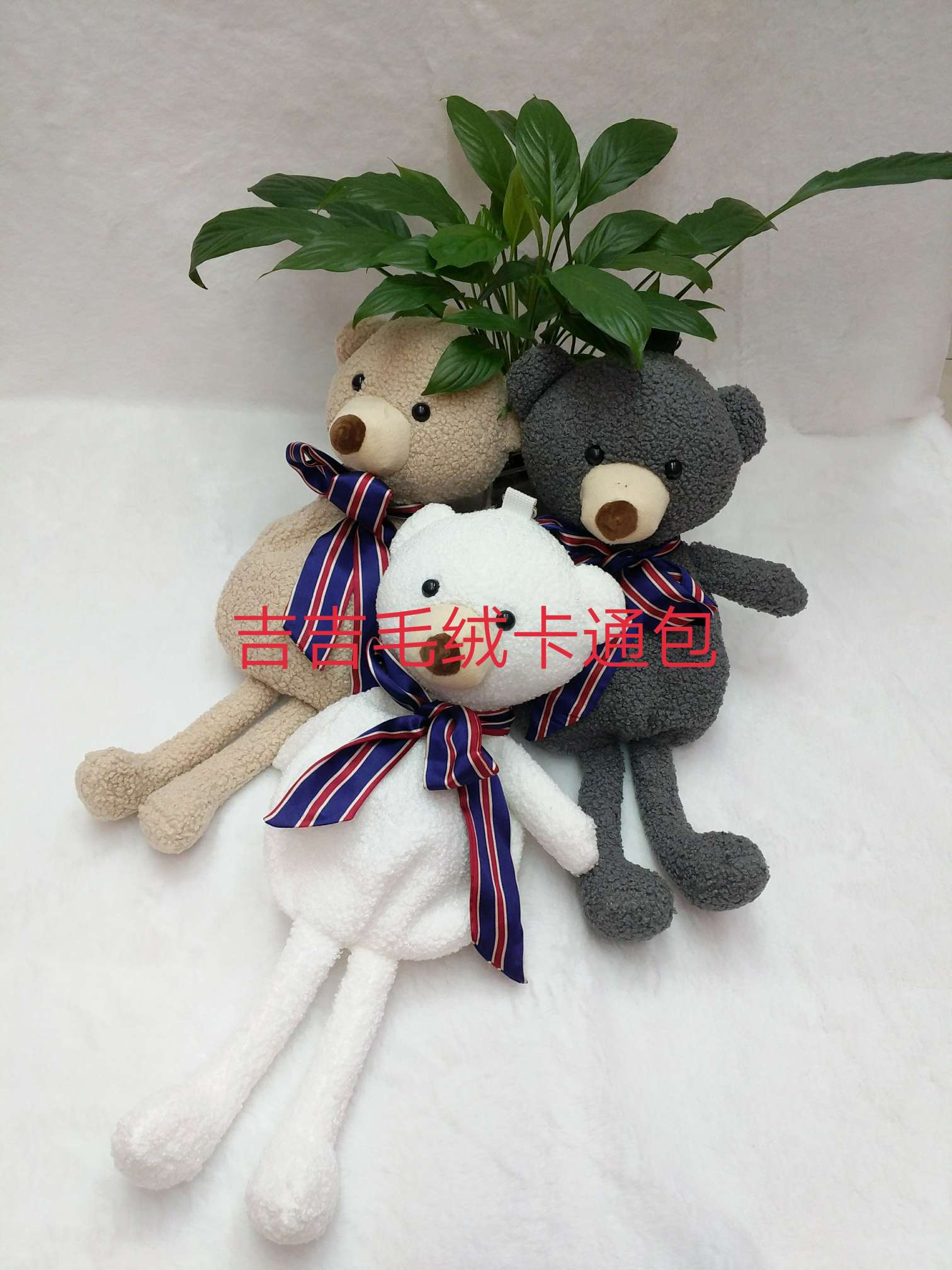 毛绒卡通挎包，零钱包详情图7