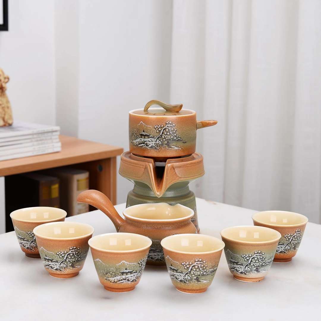 Ruixue Fengnian automatic tea sets Item Picture