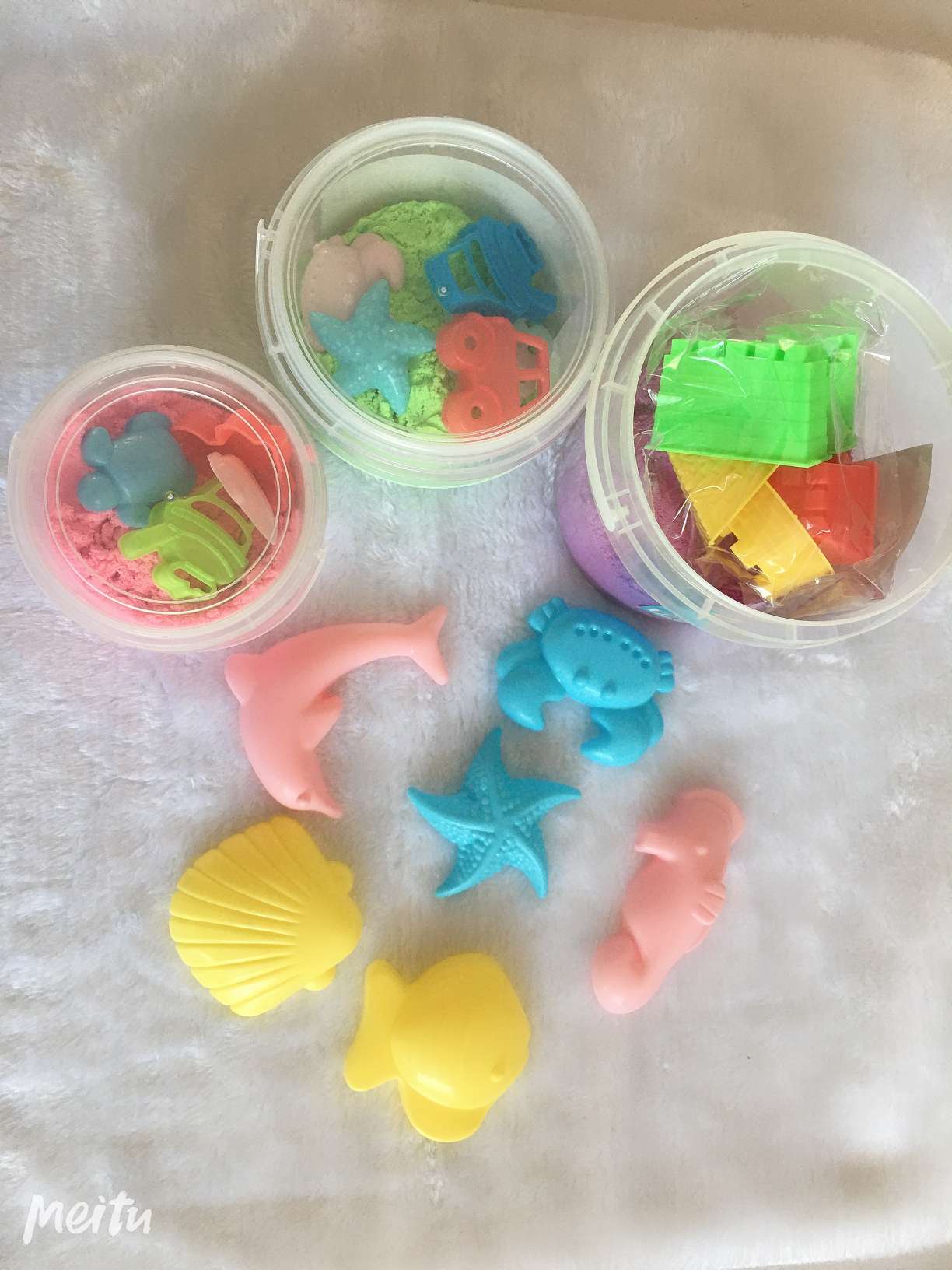 500克中圆桶太空沙