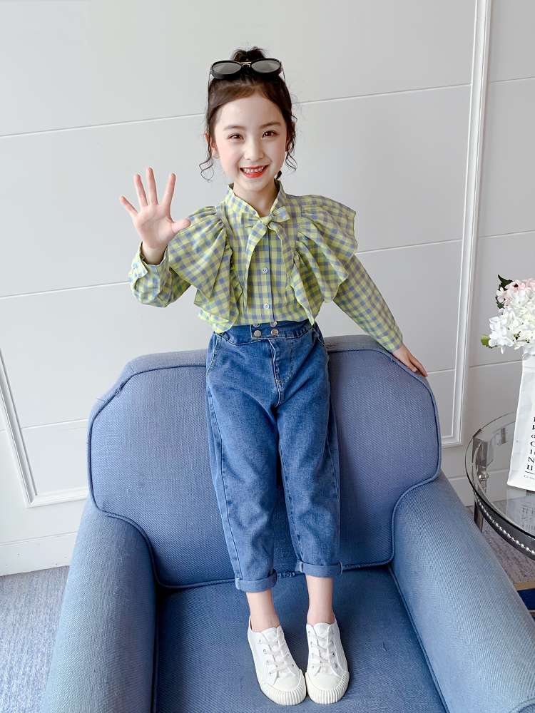 女童洋气套装2020新款秋装韩版网红春秋时髦衣服儿童秋季童装女孩