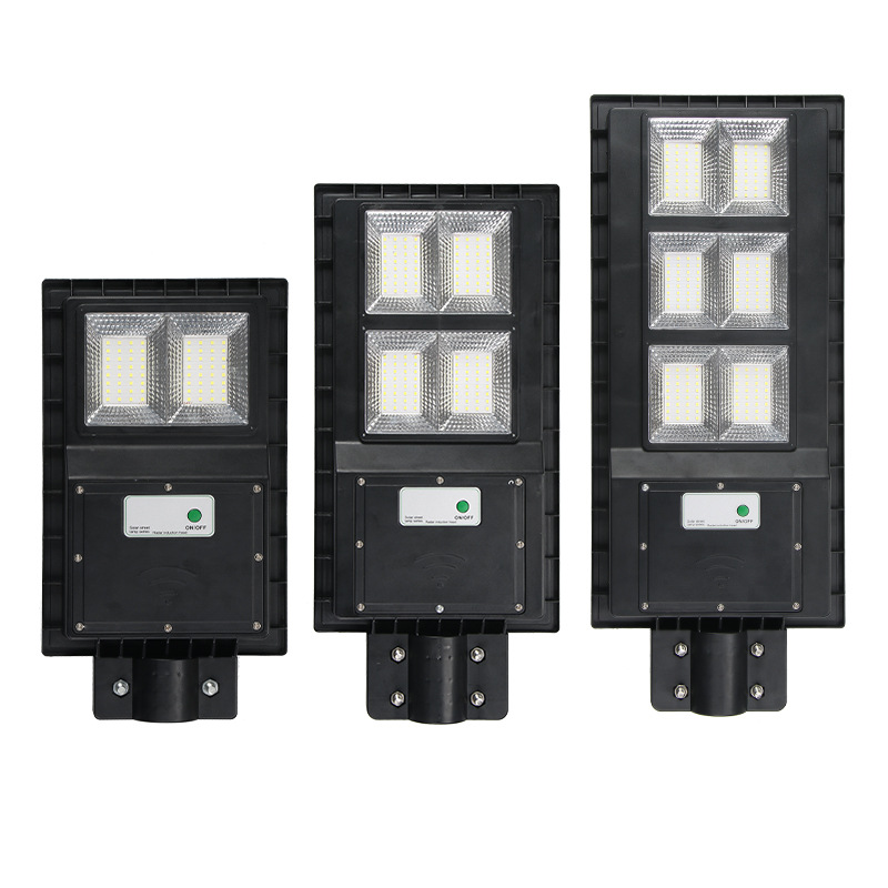 One-piece 150W LED light source for street lamp head, human body induction remote control power display thumbnail