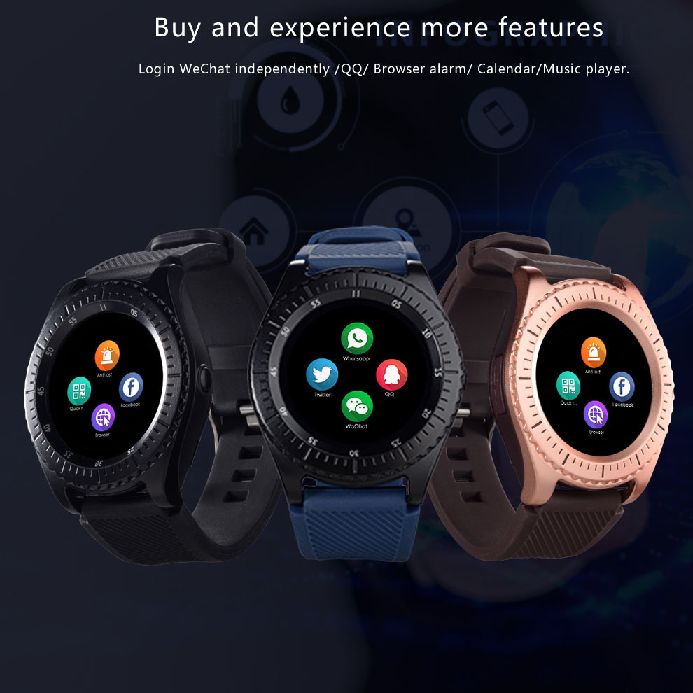 新款Z3智能手表手环 可插卡通话手表计步信息蓝牙提醒详情图6