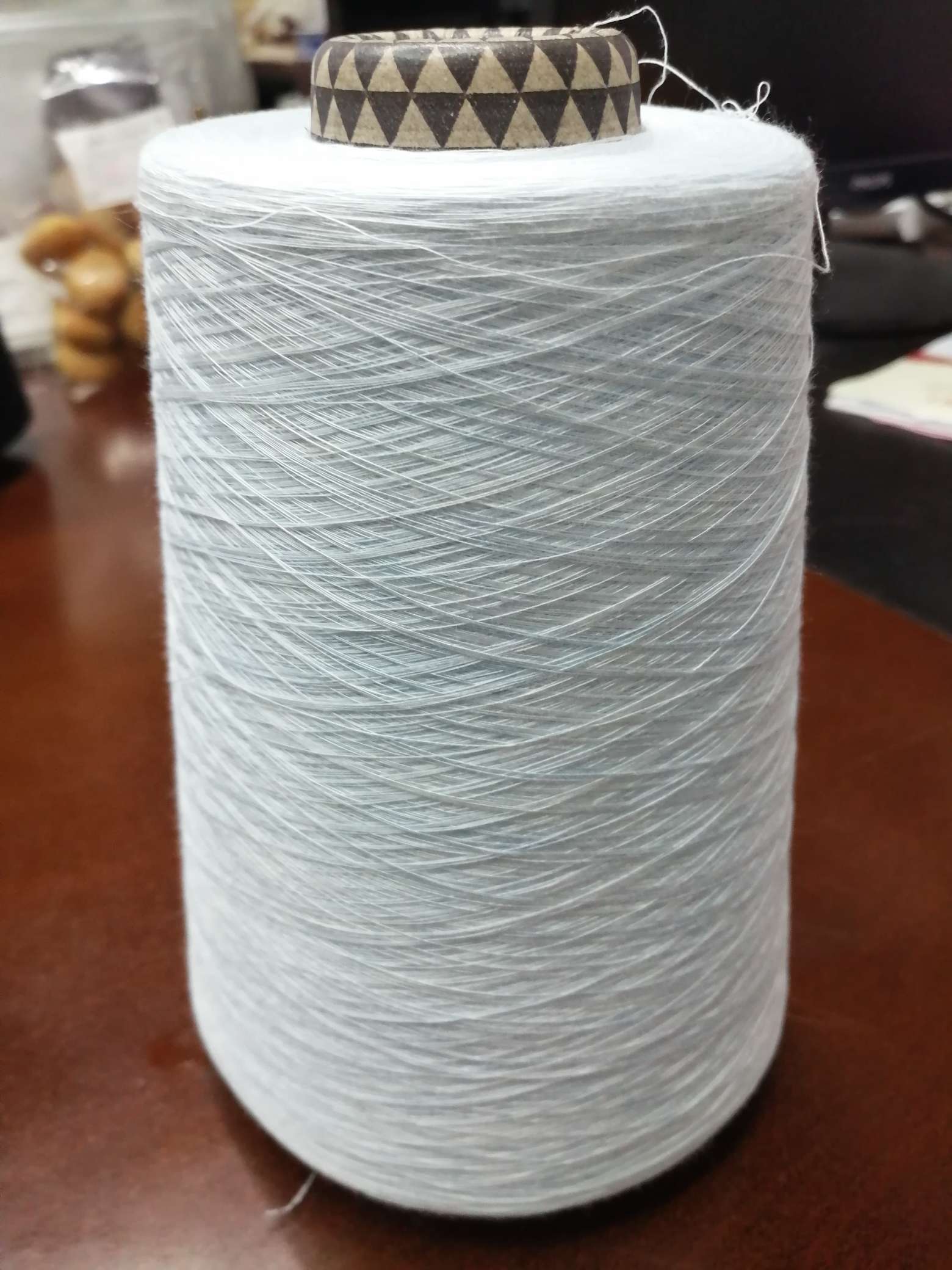 Cotton thread, cotton yarn, baby thread, pure cotton wool, all-cotton hand-woven blue