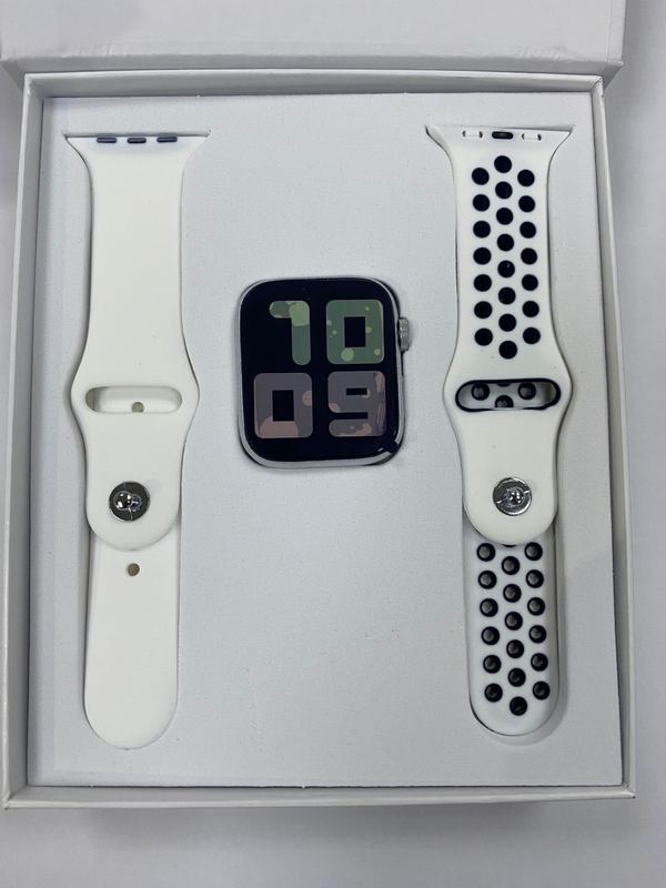 跨境T55智能手表双腕带蓝牙通话音乐磁吸充电可更换表带运动手环详情图6