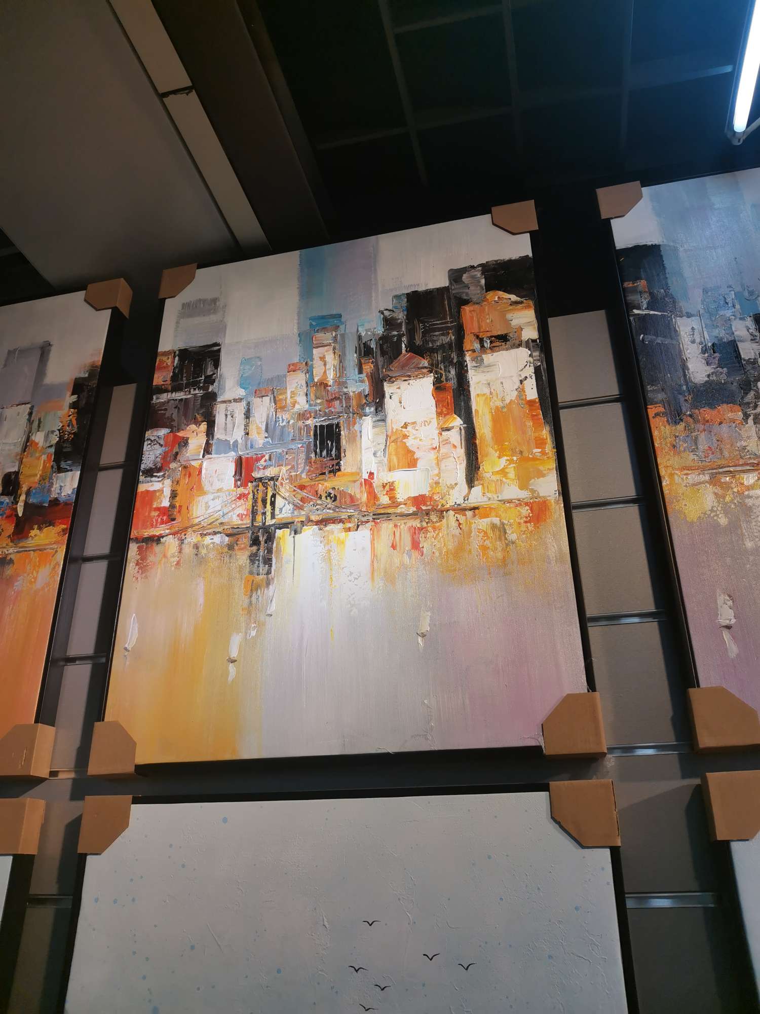 欧式餐厅装 饰画饭厅餐桌横幅画单幅简美风格静物油画挂画墙画低奢