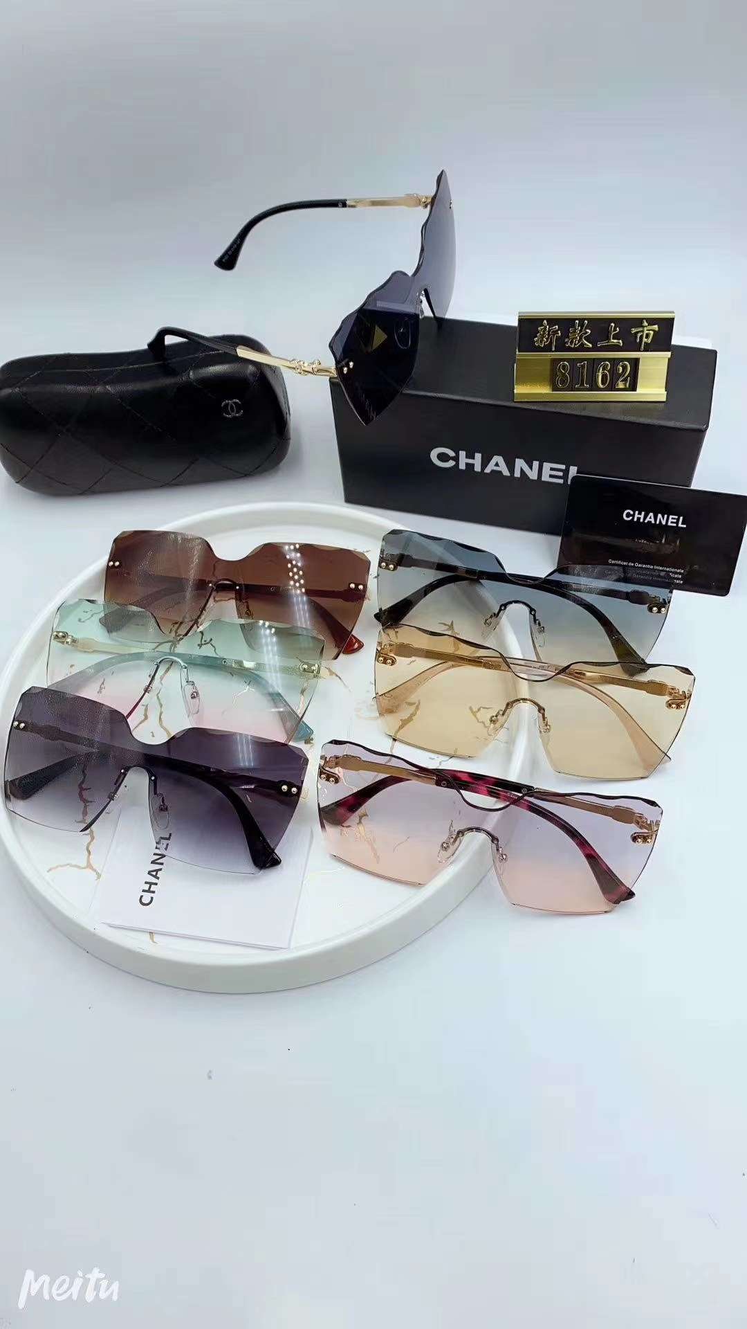 2020 Fashion rimless sunglasses thumbnail