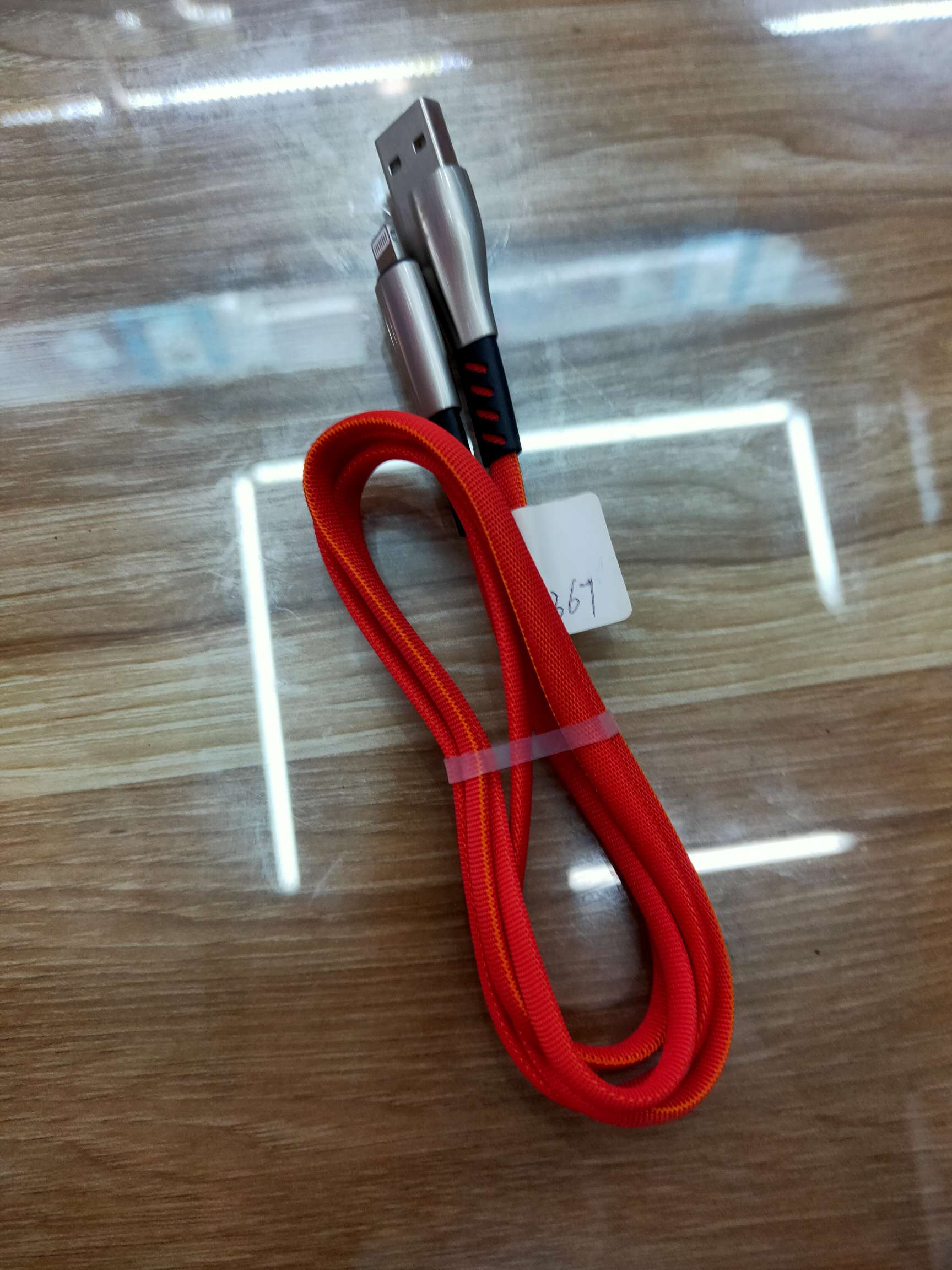 Red data cable 02