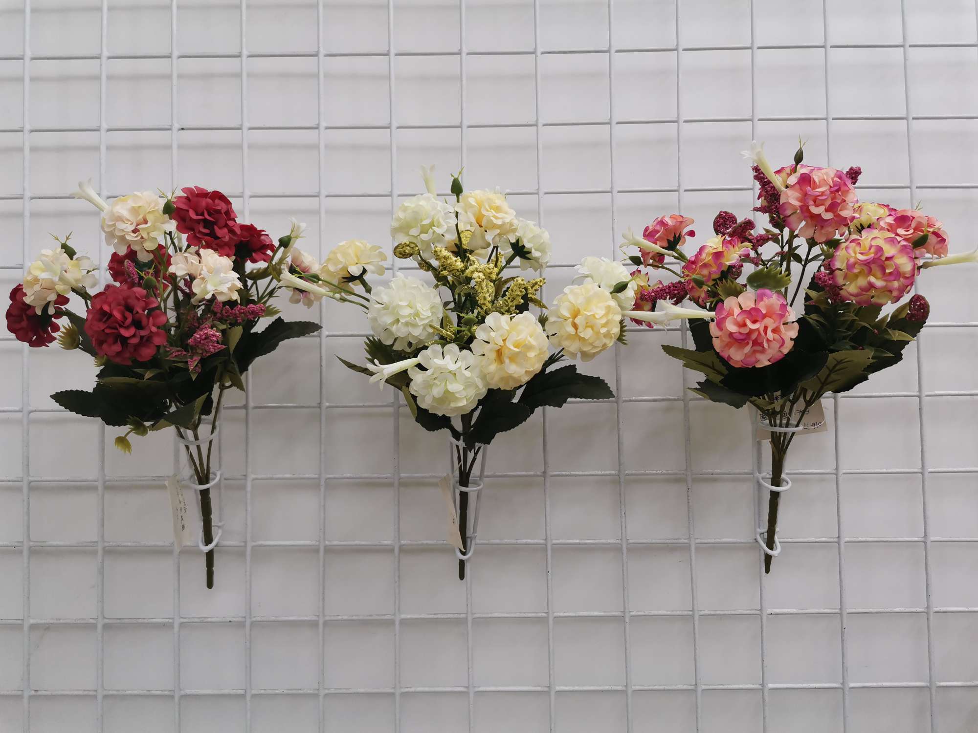 016-17-9#, 5-forked oil painting ball chrysanthemum details Picture