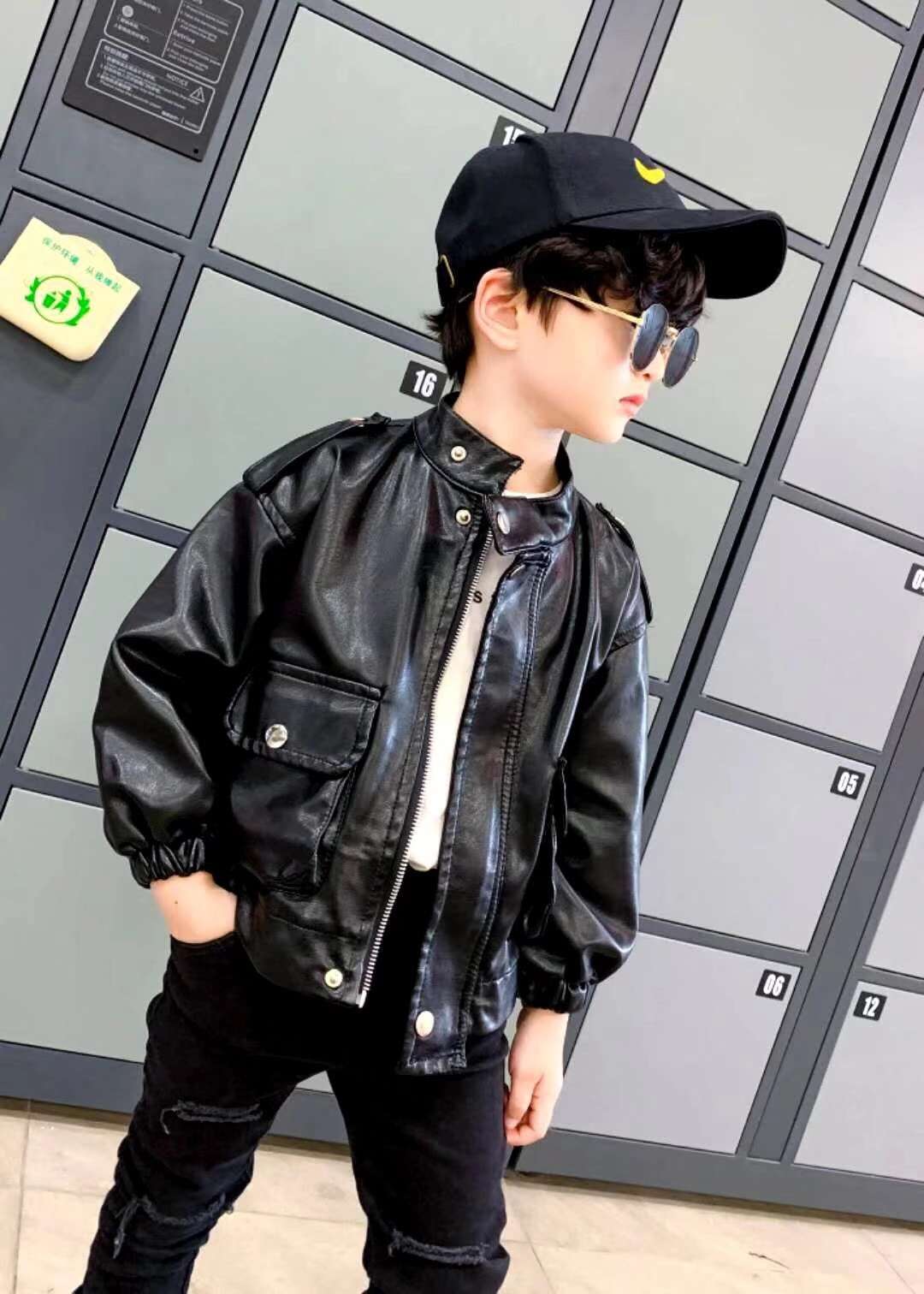 男女皮衣外套详情图7