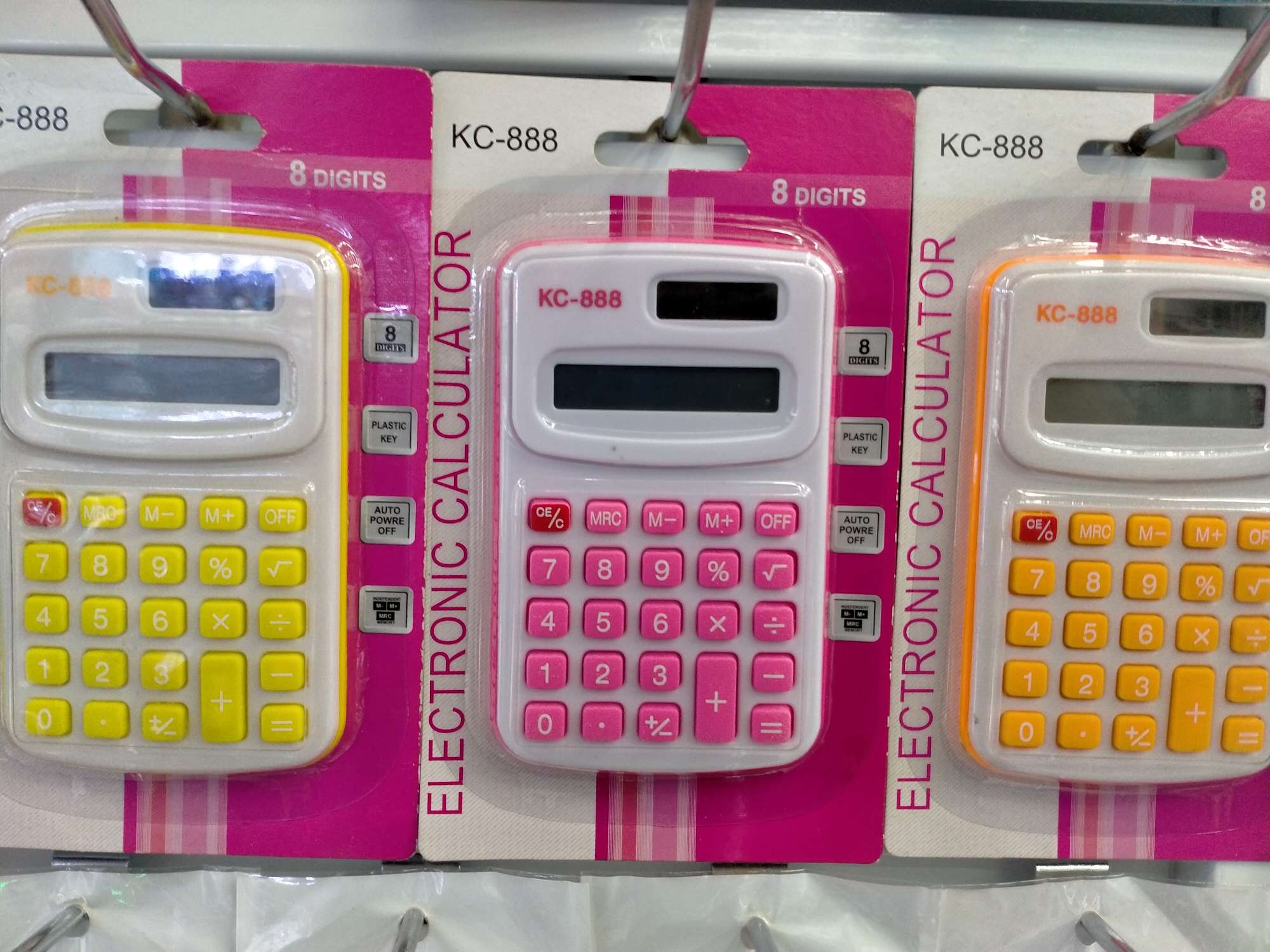 Small calculator details Picture