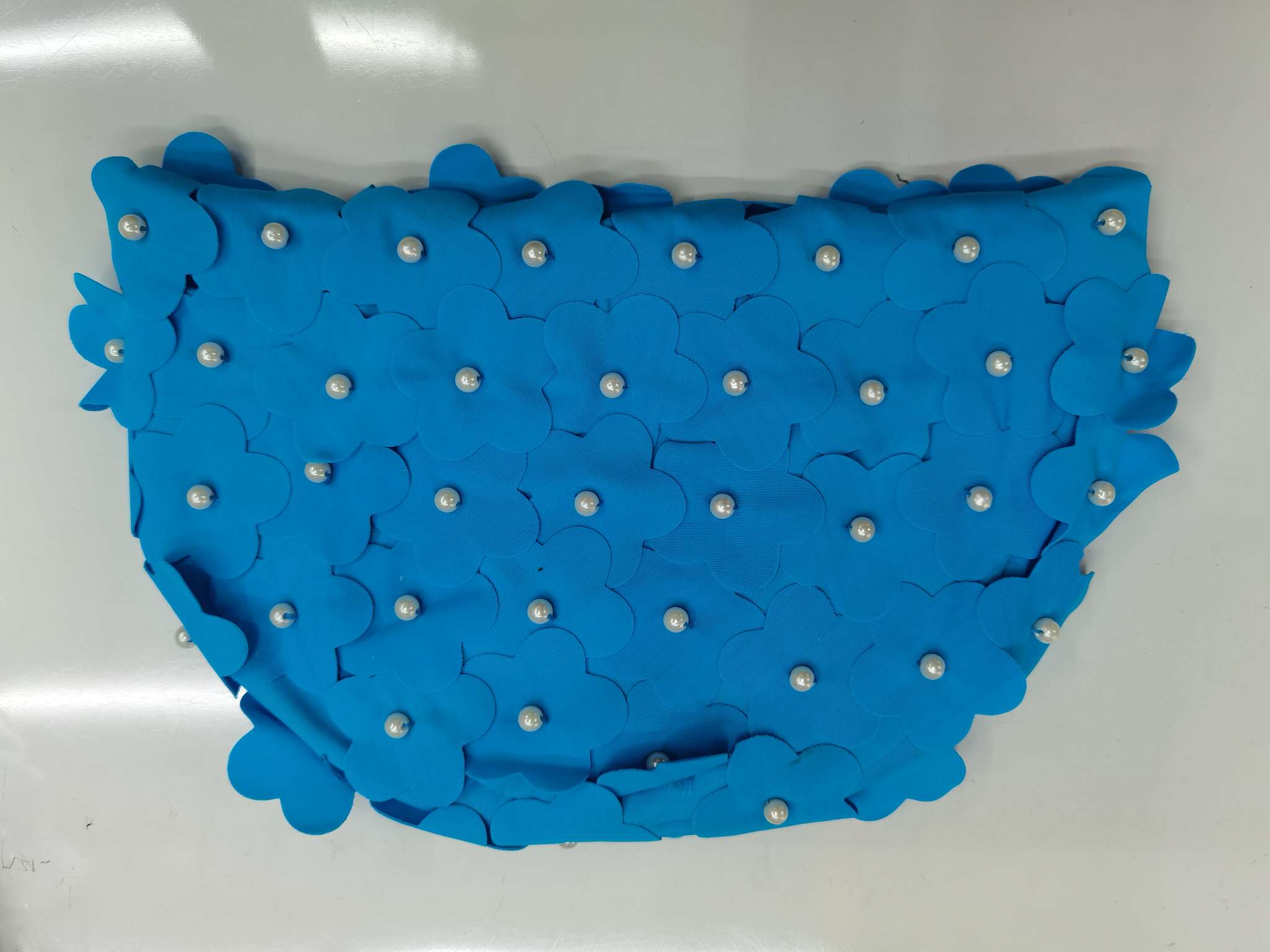 珍珠帽，浅蓝产品图