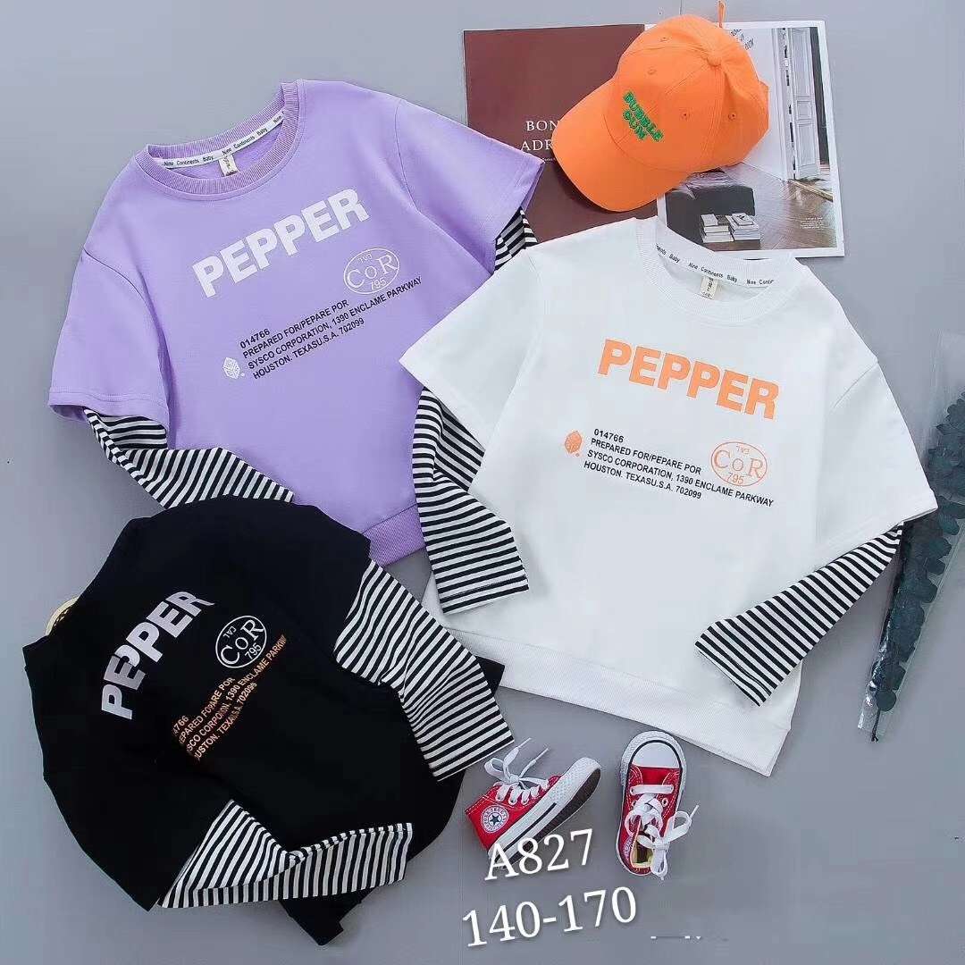 Summer girls' trendy T-shirts