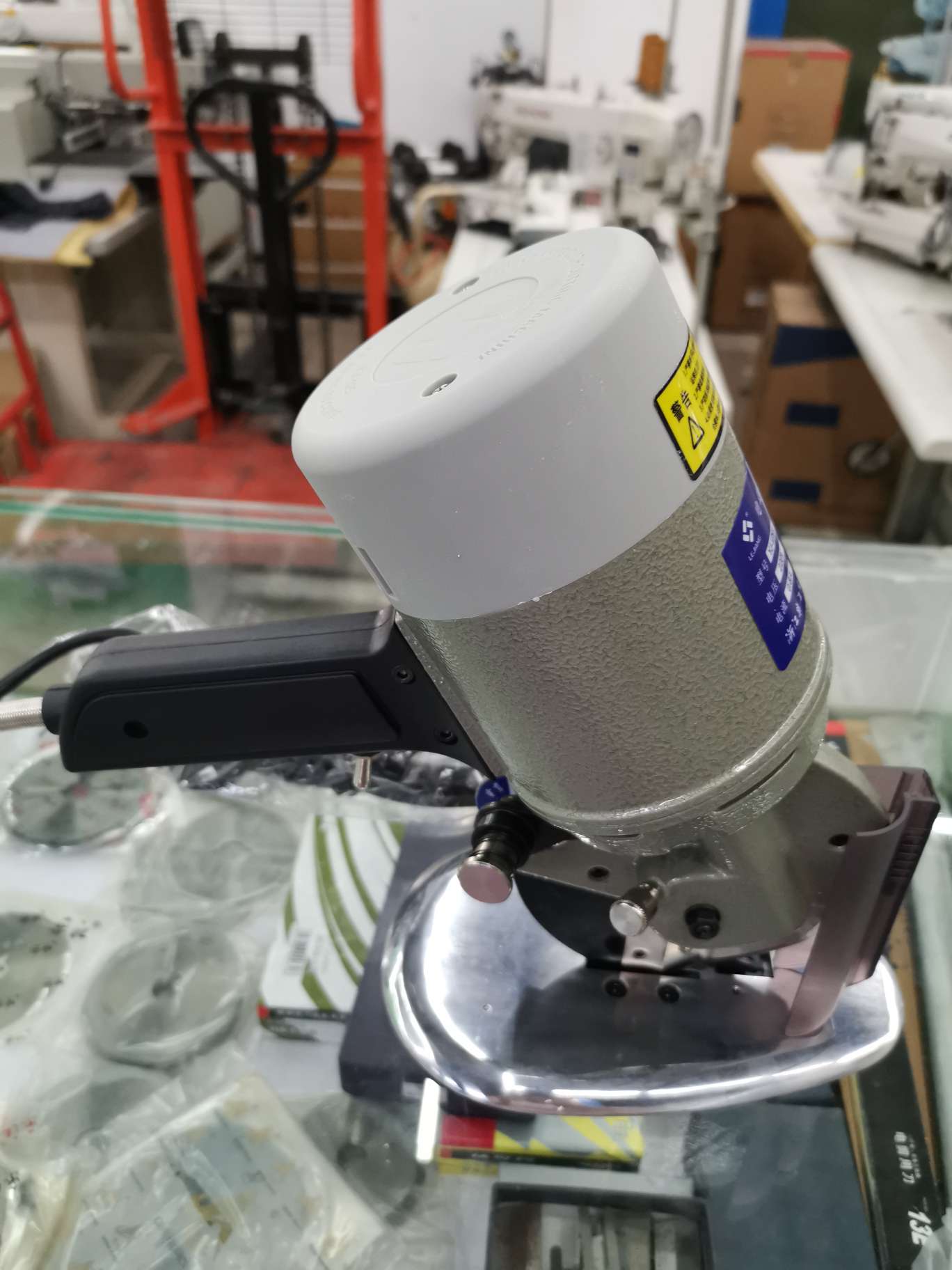 Lejiang 125 type cutting machine, Lejiang 125 type circular knife handheld fabric cutting machine Specification image