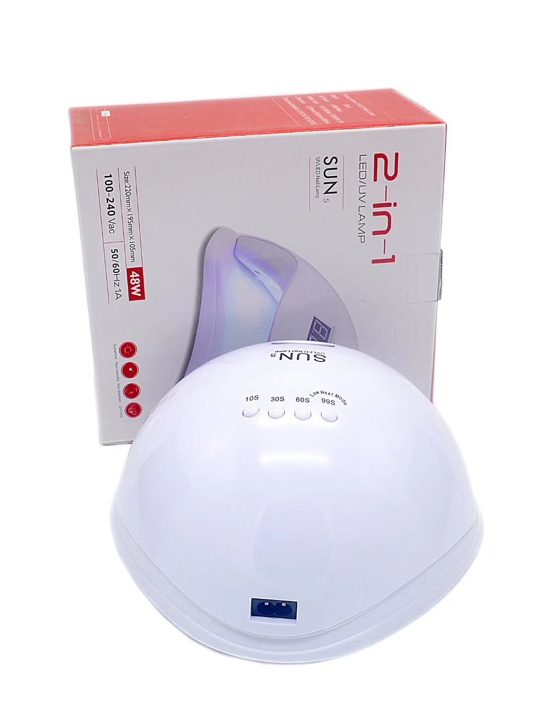 Sun5 Plus Nail light Sunshine No. 5 48W Nail polish phototherapy machine LED nail dryer thumbnail